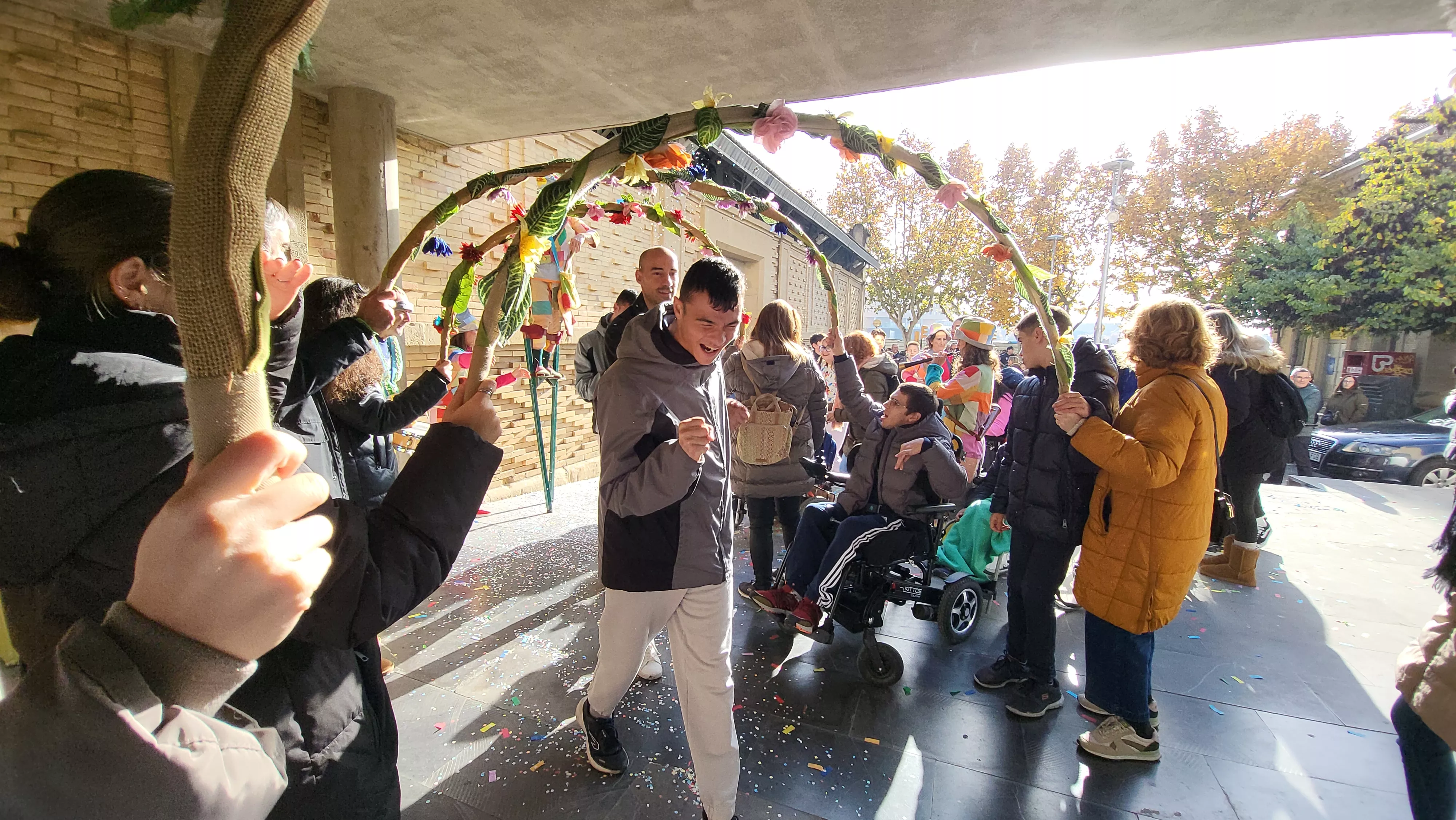 Celebración en Huesca de la jornada de los derechos de las niñas y los niños. Foto Mercedes Manterola