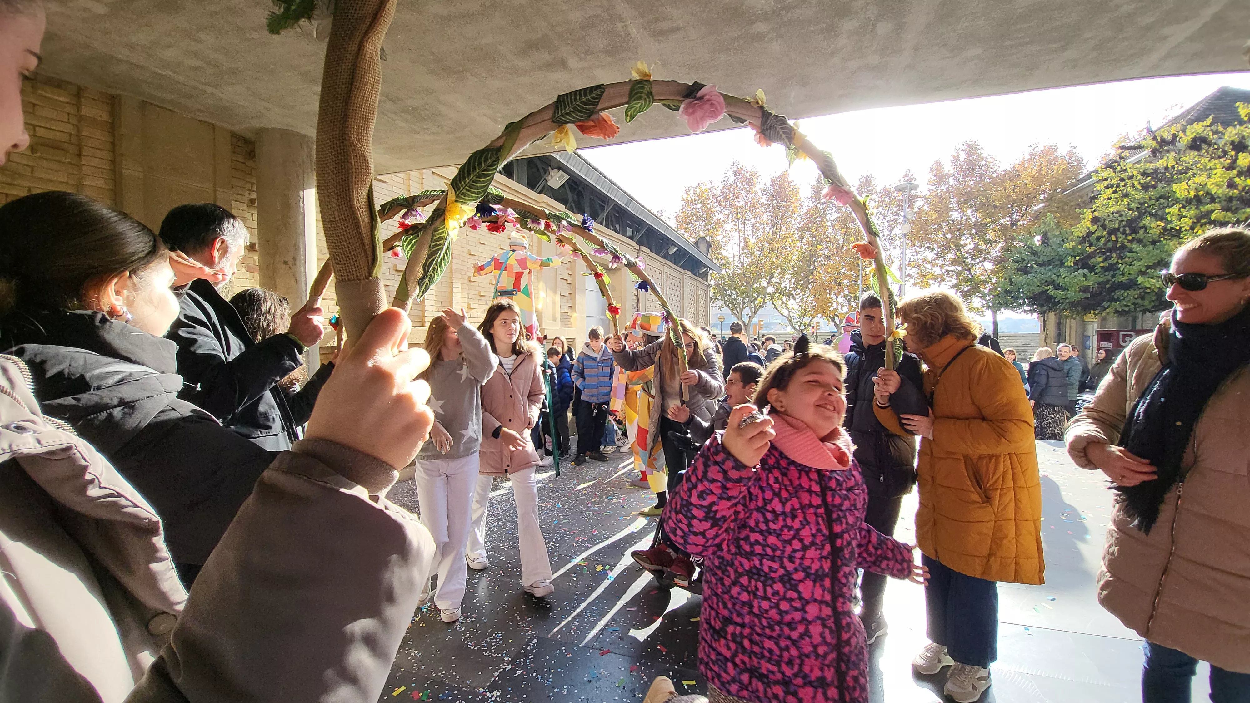 Celebración en Huesca de la jornada de los derechos de las niñas y los niños. Foto Mercedes Manterola