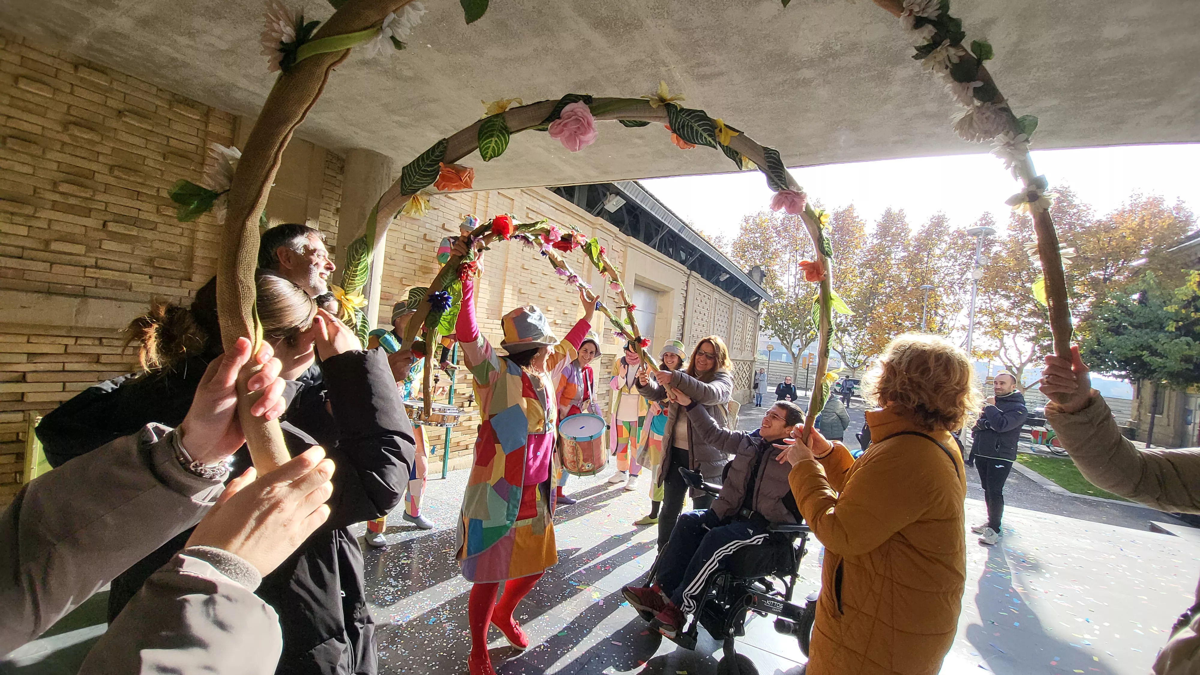 Celebración en Huesca de la jornada de los derechos de las niñas y los niños. Foto Mercedes Manterola