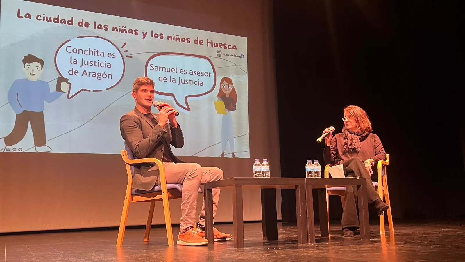 Celebración en Huesca de la jornada de los derechos de las niñas y los niños. Foto Mercedes Manterola