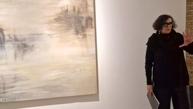 Obra de Teresa Salcedo. Foto Myriam Martínez Obra de Teresa Salcedo. Foto Myriam Martínez