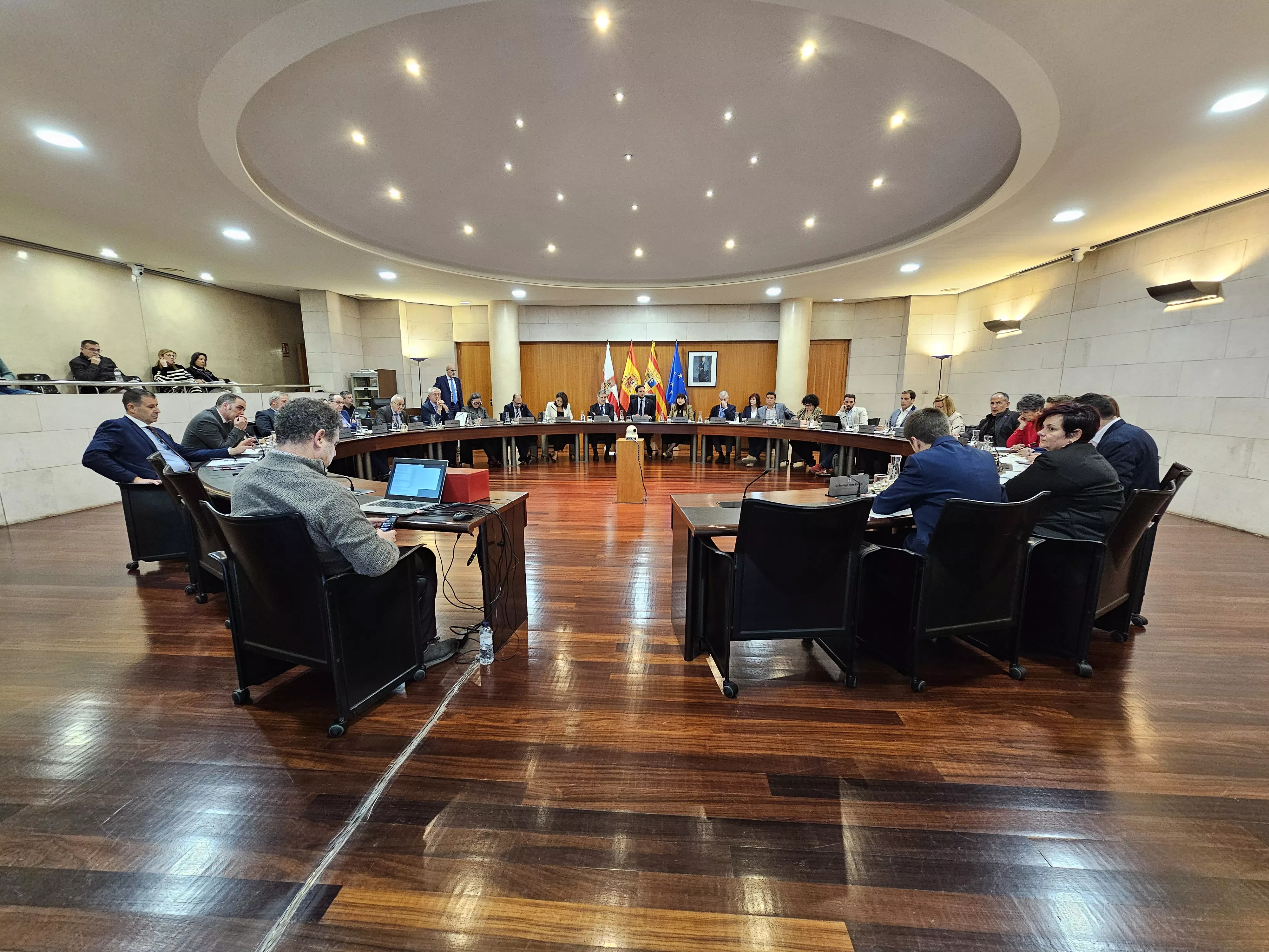 Imagen de un Pleno de la DPH.