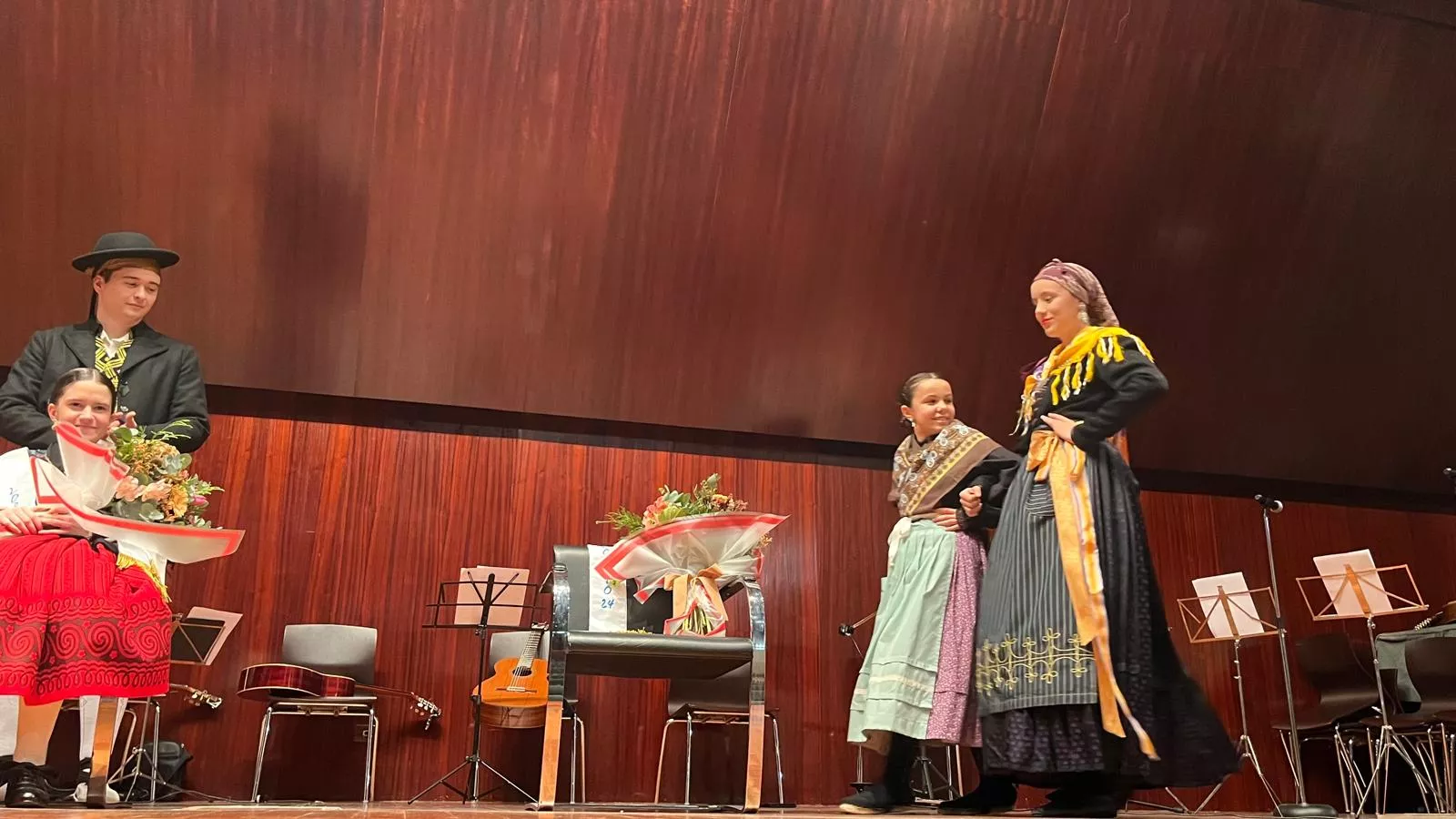 Estirpe de Aragonia celebra las fiestas de Loreto. Foto Mercedes Manterola