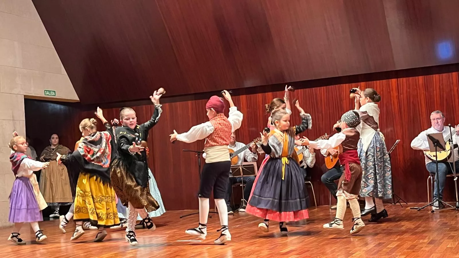 Estirpe de Aragonia celebra las fiestas de Loreto. Foto Mercedes Manterola