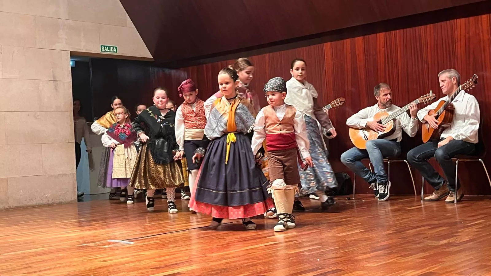 Estirpe de Aragonia celebra las fiestas de Loreto. Foto Mercedes Manterola