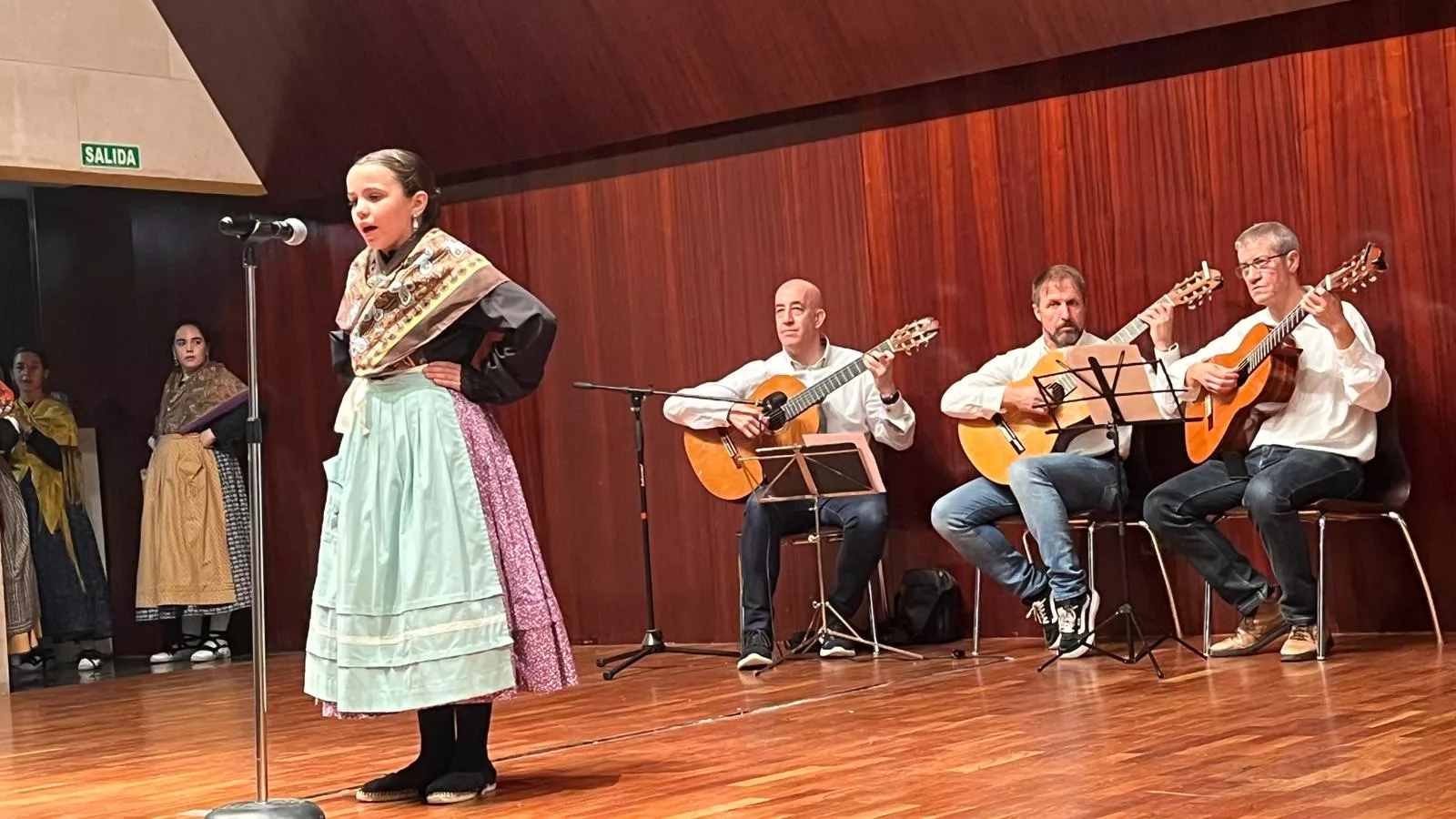 Estirpe de Aragonia celebra las fiestas de Loreto. Foto Mercedes Manterola