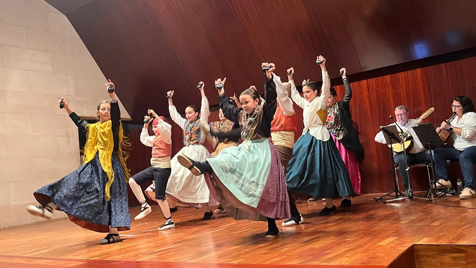 Estirpe de Aragonia celebra las fiestas de Loreto. Foto Mercedes Manterola