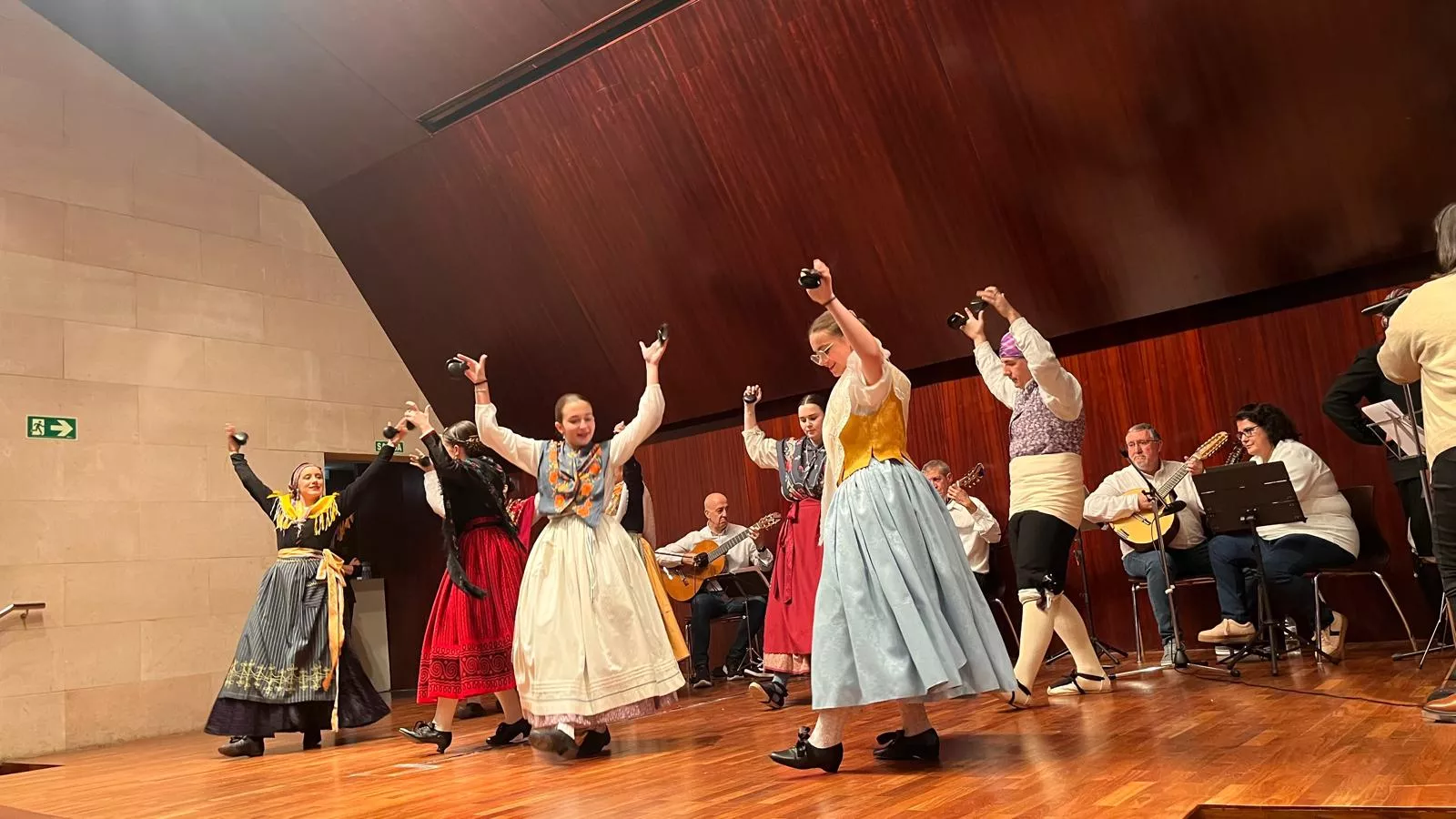 Estirpe de Aragonia celebra las fiestas de Loreto. Foto Mercedes Manterola