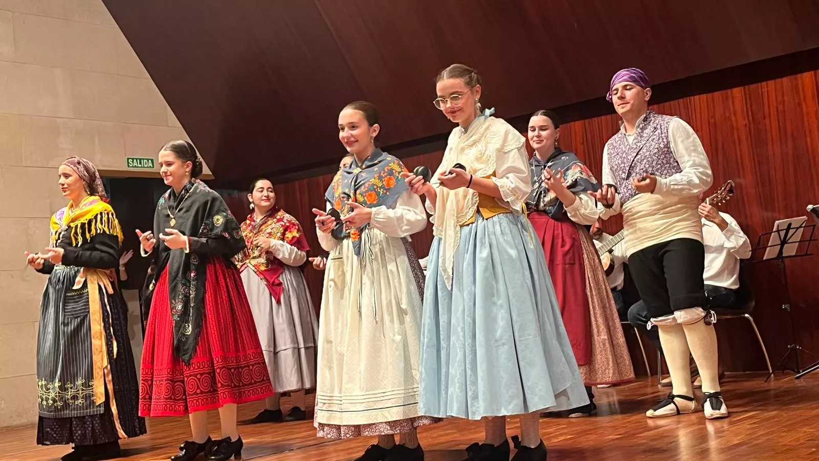 Estirpe de Aragonia celebra las fiestas de Loreto. Foto Mercedes Manterola