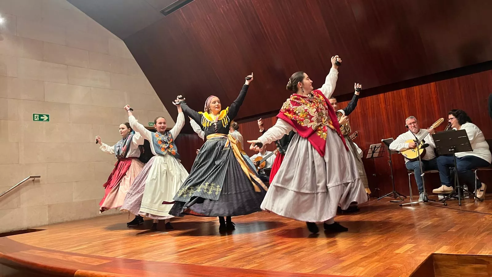 Estirpe de Aragonia celebra las fiestas de Loreto. Foto Mercedes Manterola