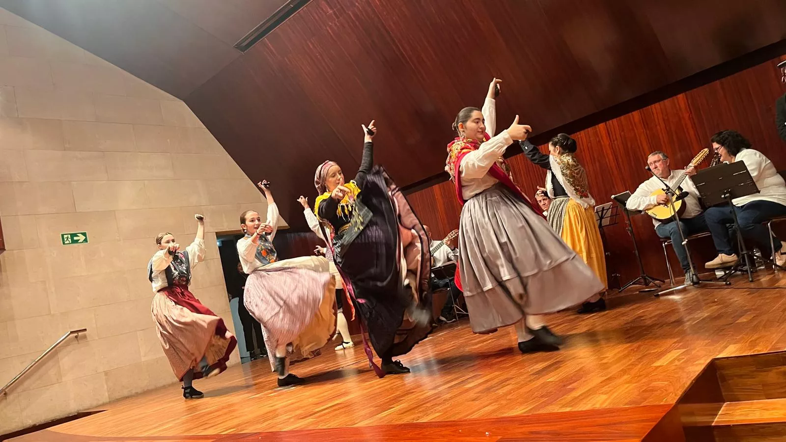 Estirpe de Aragonia celebra las fiestas de Loreto. Foto Mercedes Manterola