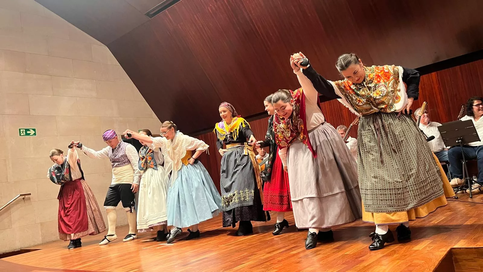 Estirpe de Aragonia celebra las fiestas de Loreto. Foto Mercedes Manterola