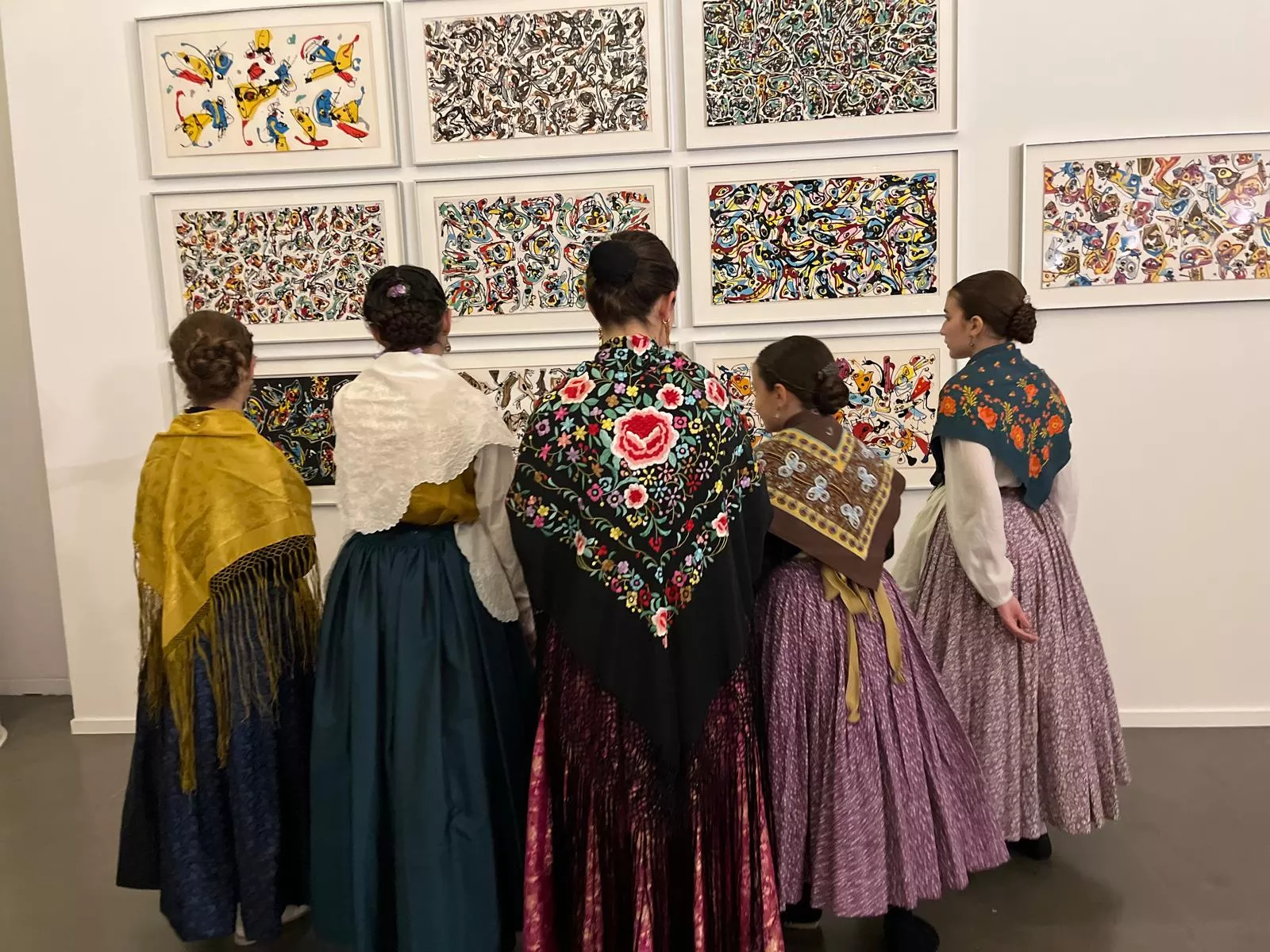 Estirpe de Aragonia celebra las fiestas de Loreto. Foto Mercedes Manterola