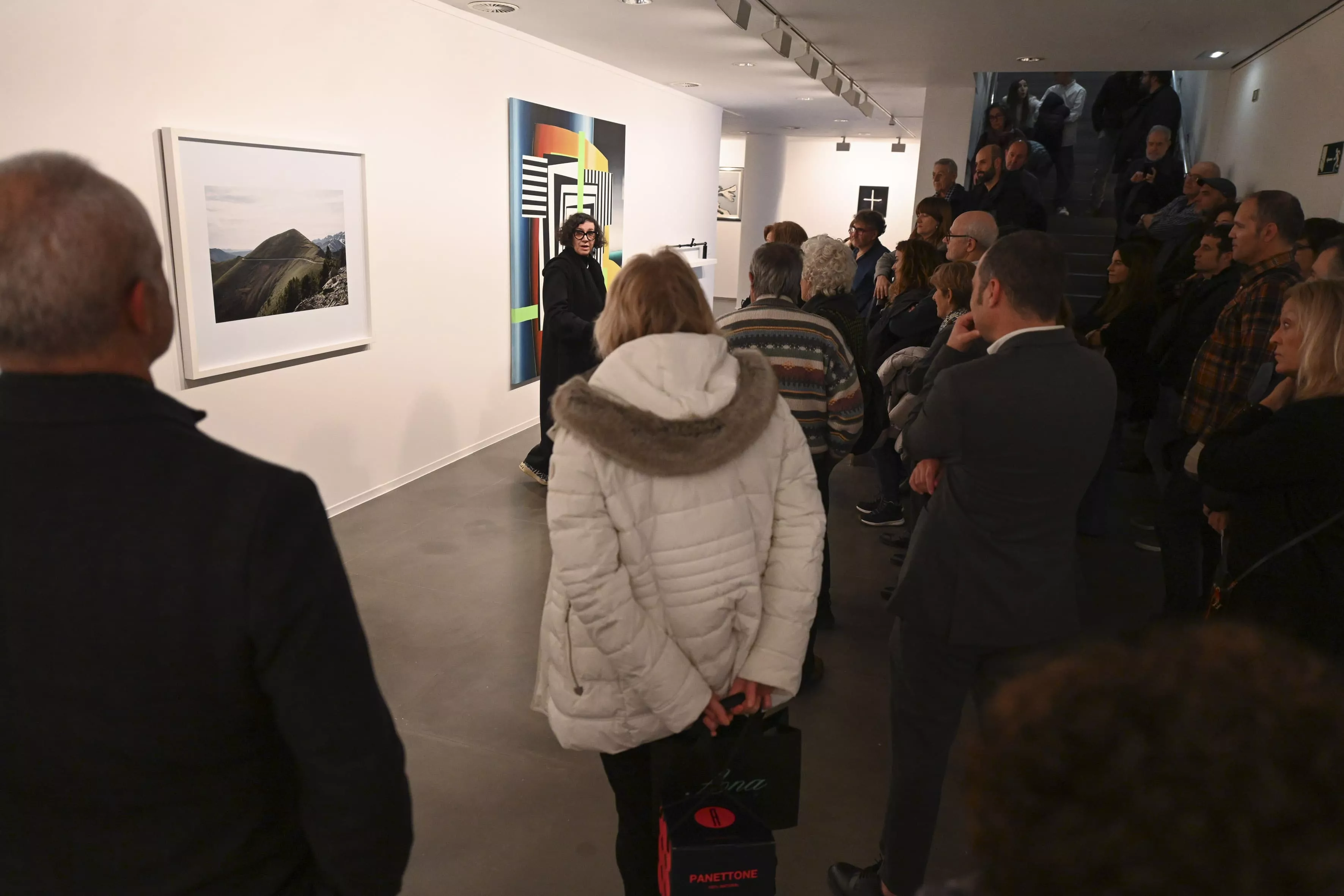 Inauguración de la Exposición de la DPH "Largo es el tiempo". Foto Verónica Lacasa