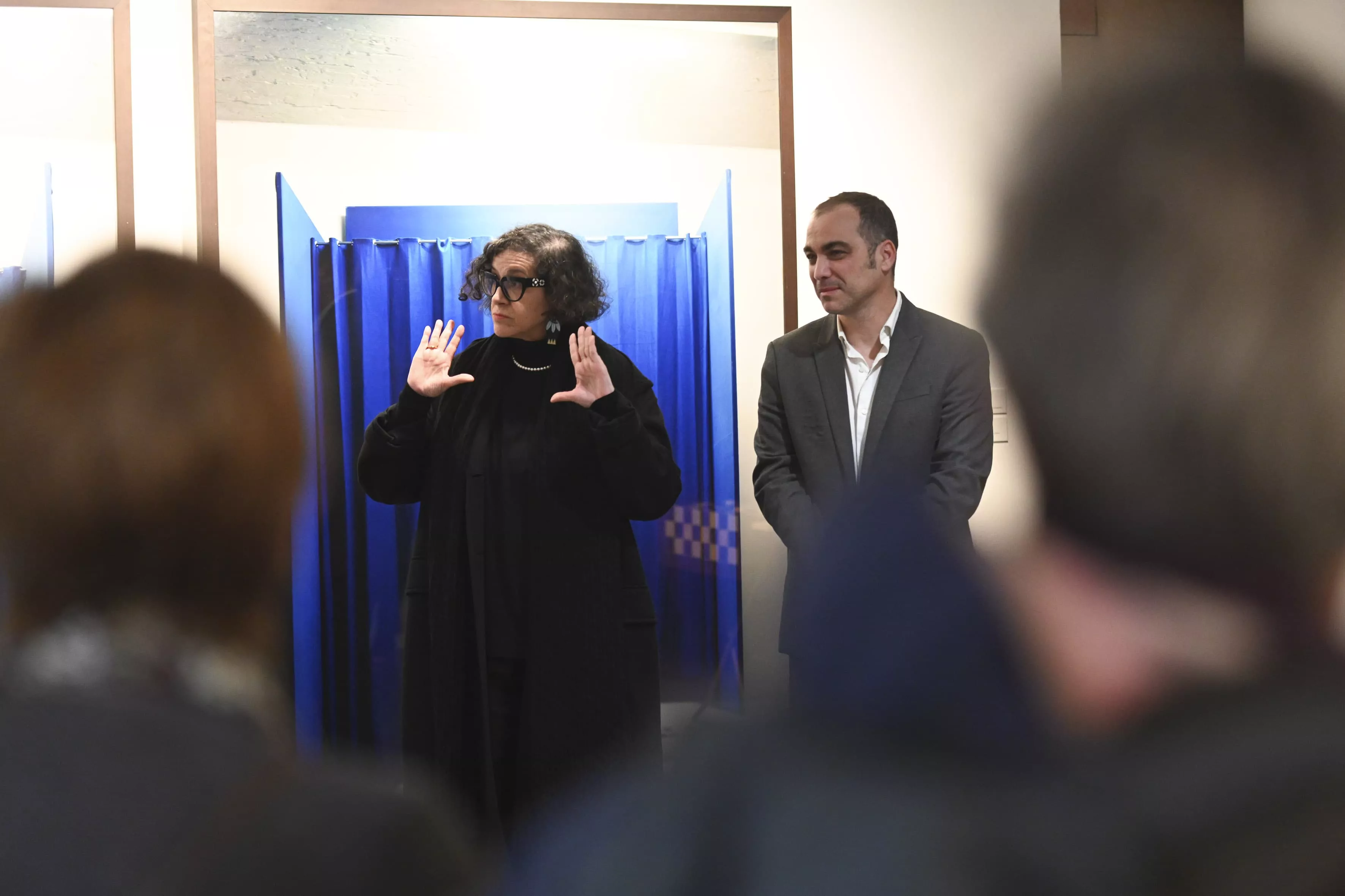 Inauguración de la Exposición de la DPH "Largo es el tiempo". Foto Verónica Lacasa