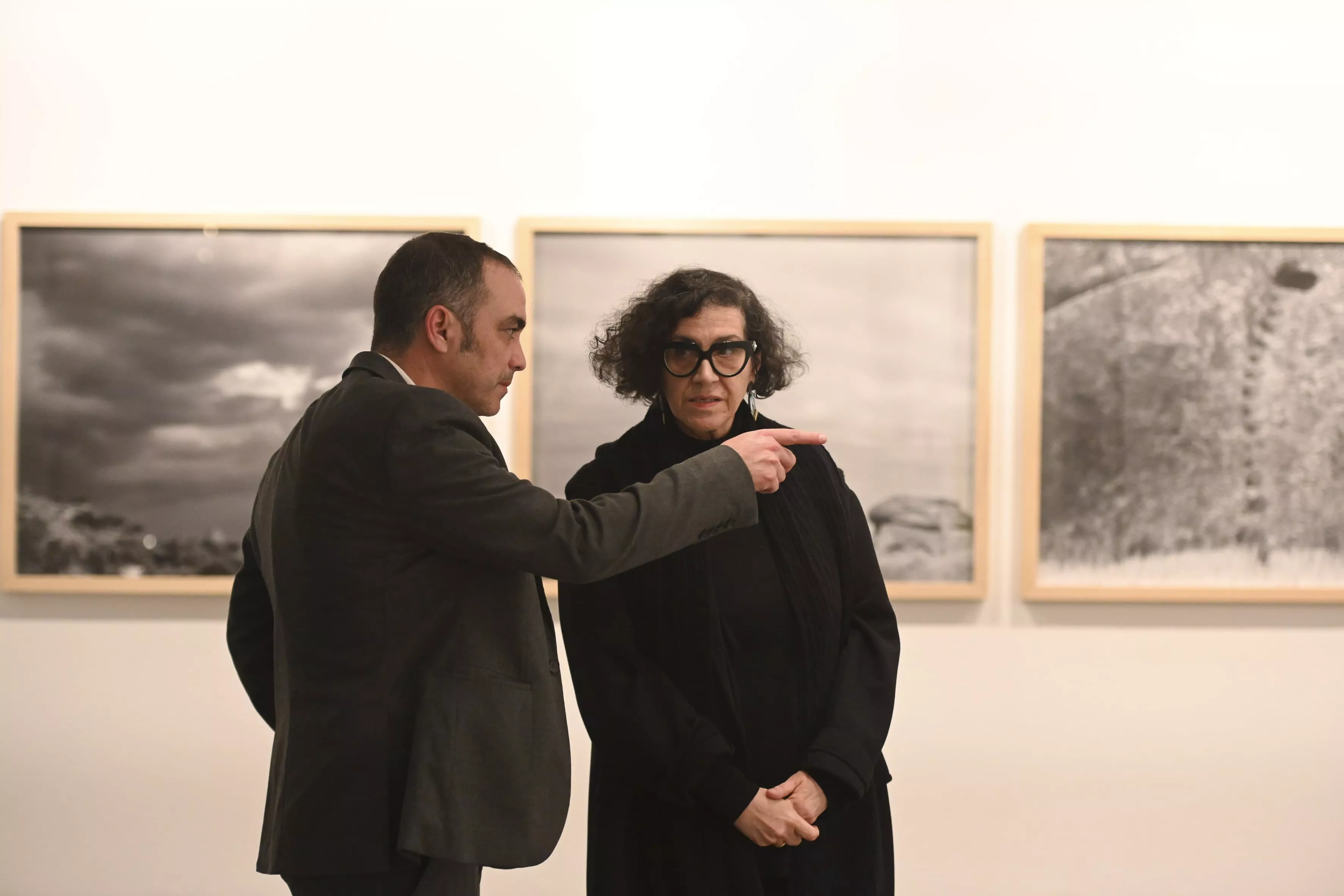 Inauguración de la Exposición de la DPH "Largo es el tiempo". Foto Verónica Lacasa