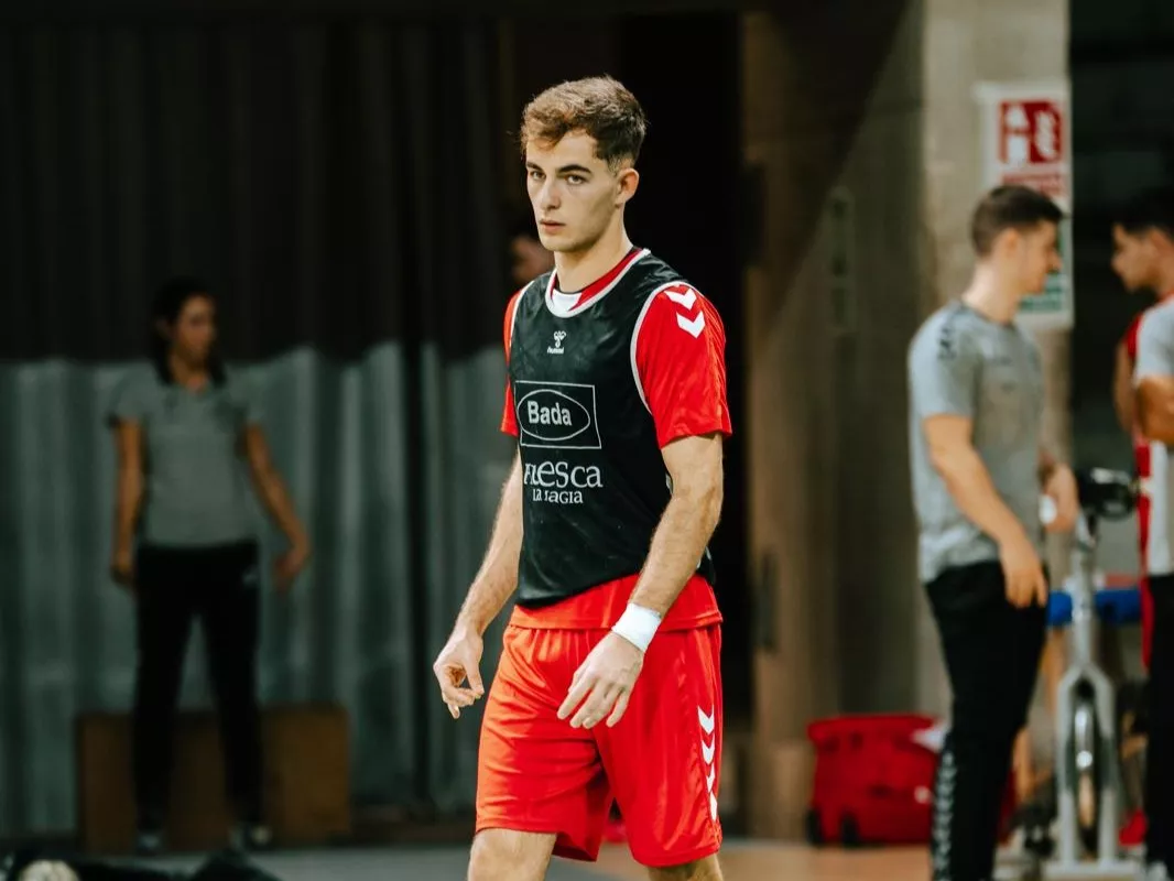 Alfonso Rodríguez, extremo del Bada Huesca