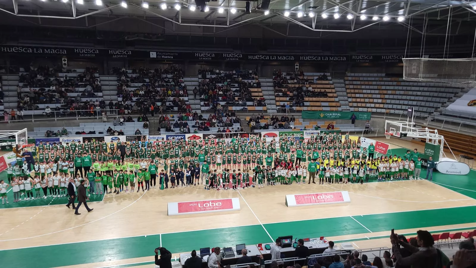 Homenaje a la cantera del Baloncesto Peñas