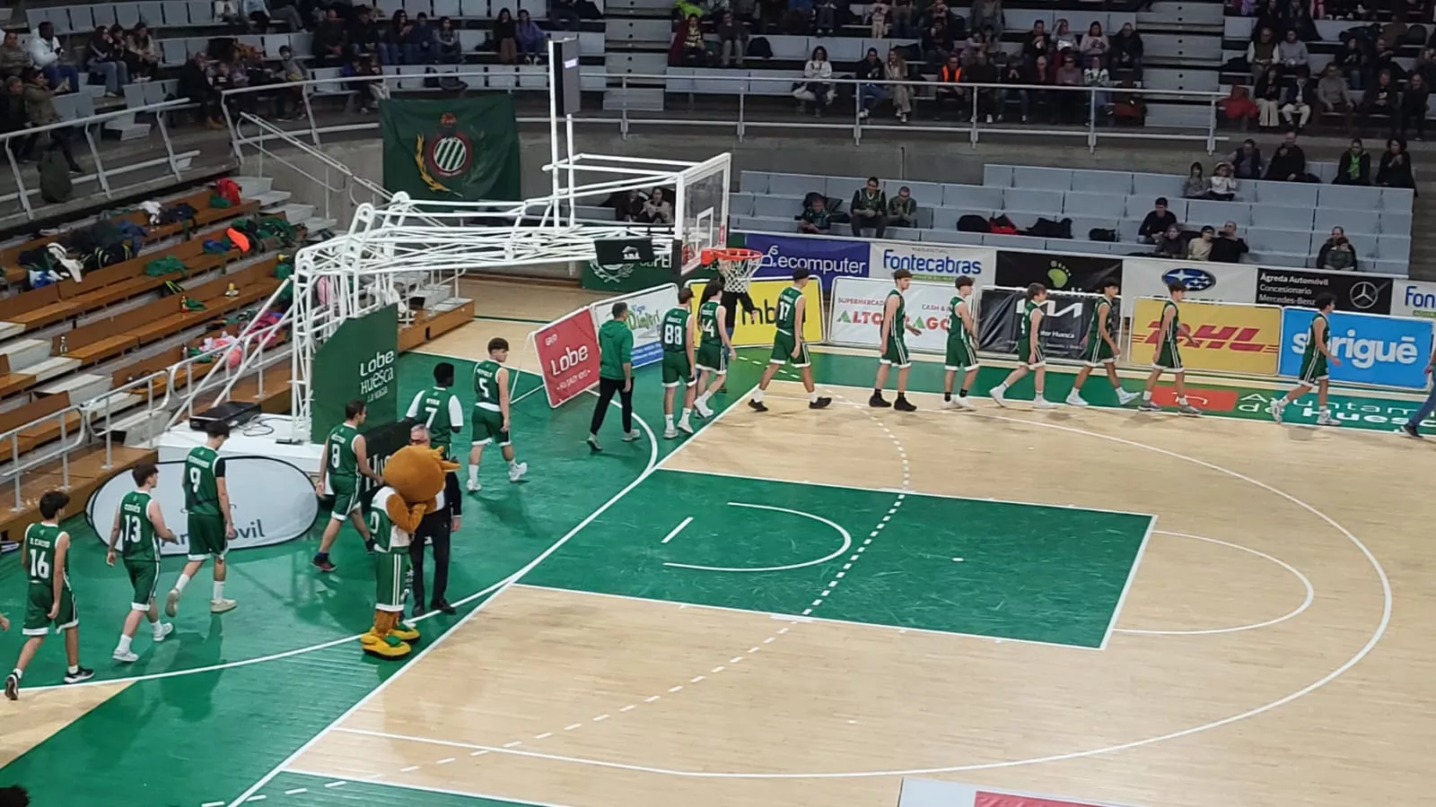 Homenaje a la cantera del Baloncesto Peñas