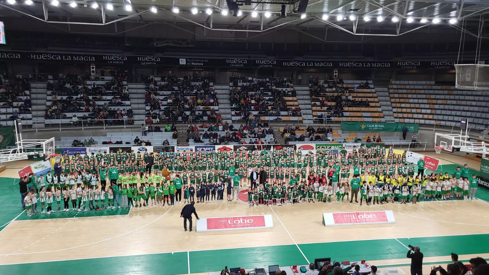 Homenaje a la cantera del Baloncesto Peñas