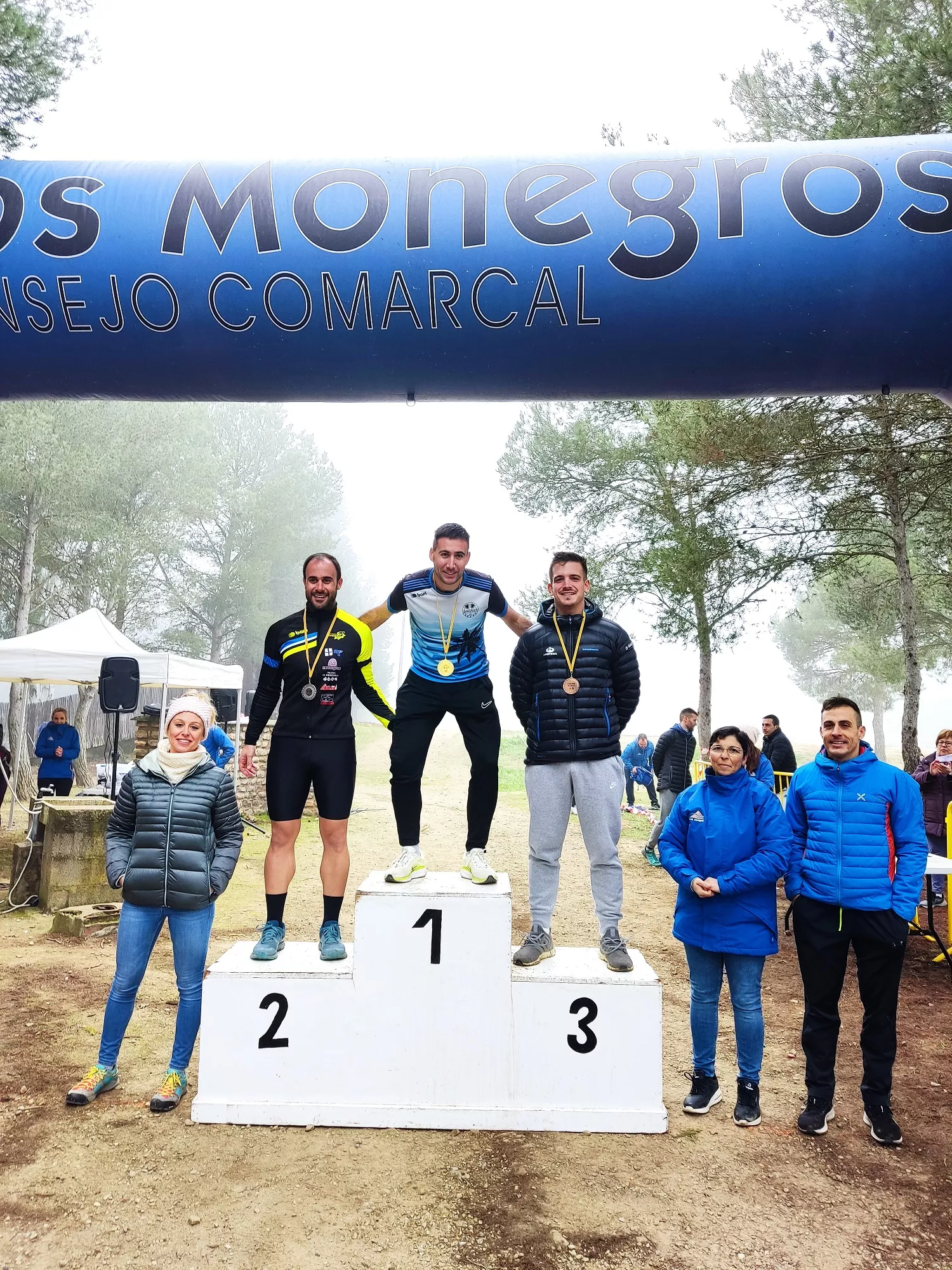 Podio absoluto masculino