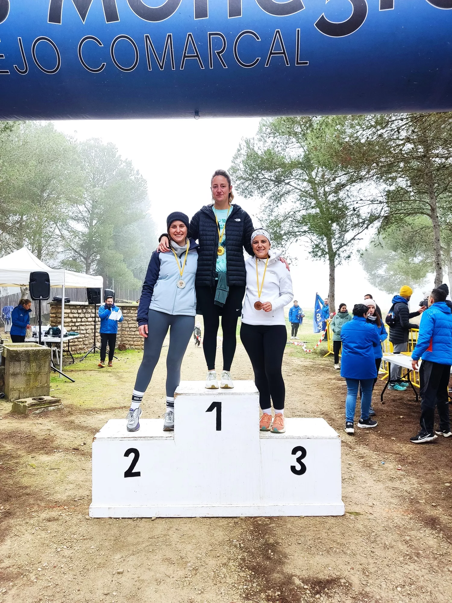 Podio absoluto femenino