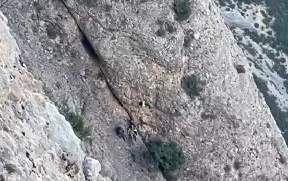 Rescate del escalador el Peña Ruaba, Murillo de Gállego Rescate del escalador el Peña Ruaba, Murillo de Gállego