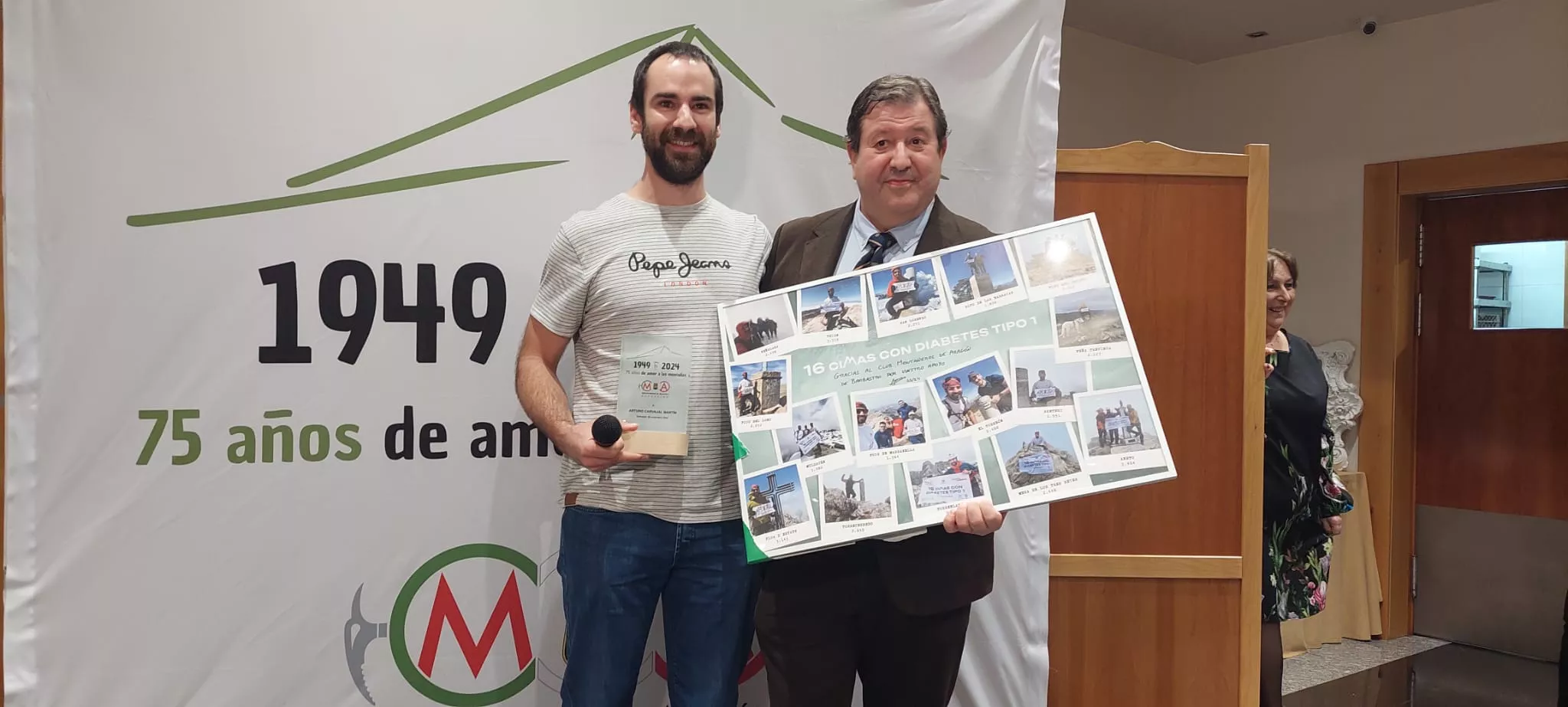 Imágenes de la Cena de la Montaña de Montañeros de Aragón