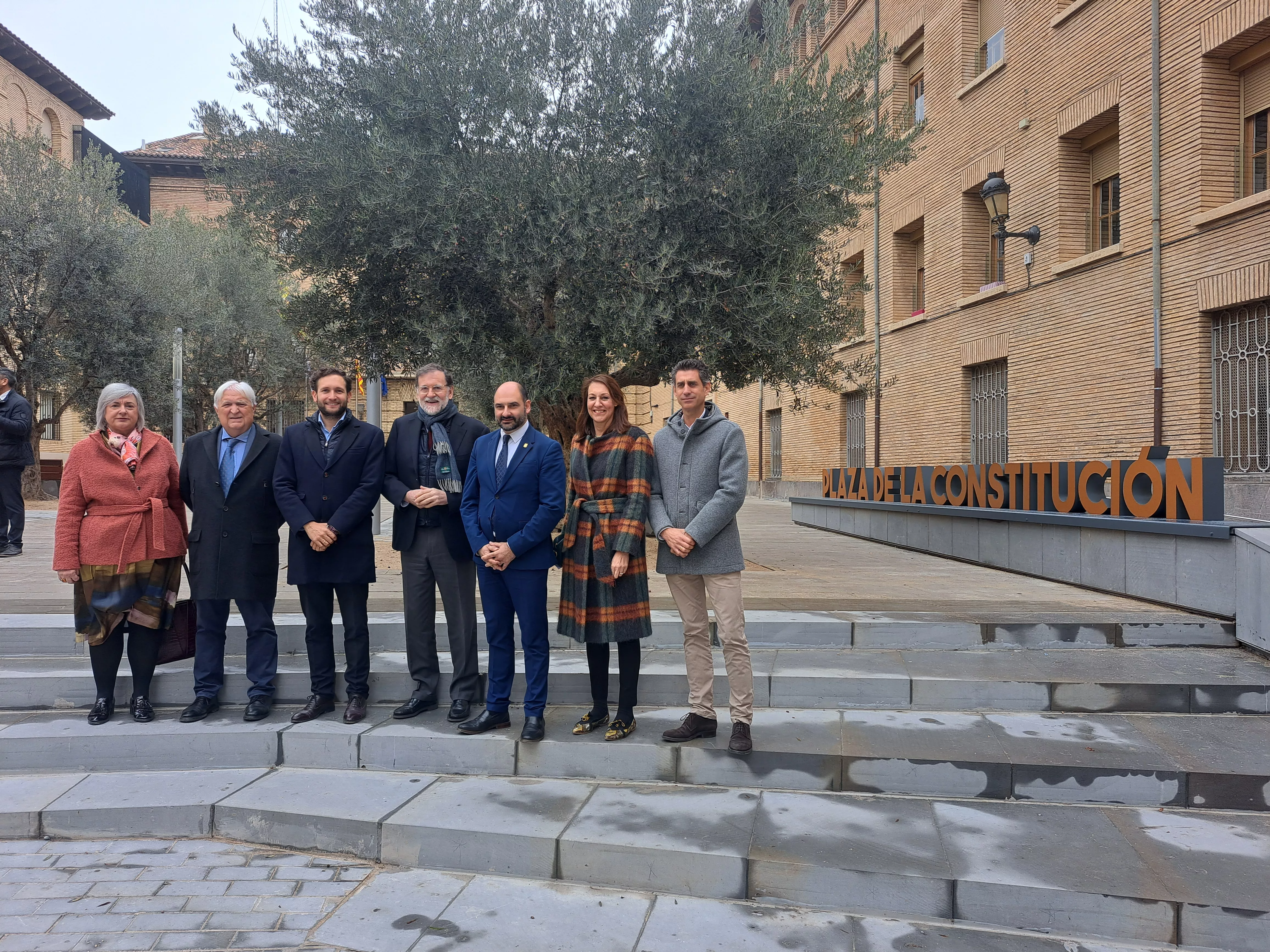 Visita de Mariano Rajoy a Barbastro