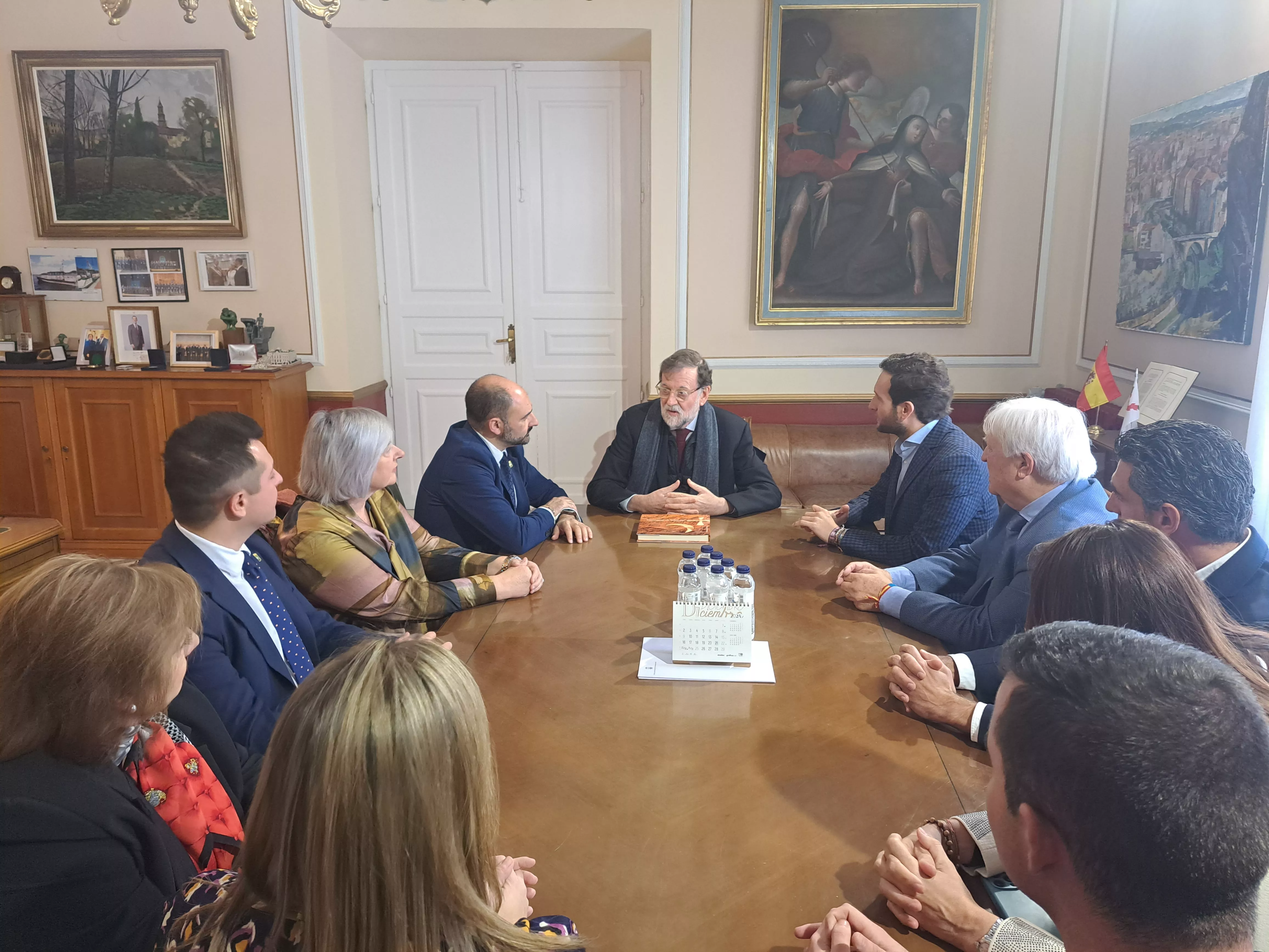 Visita de Mariano Rajoy a Barbastro