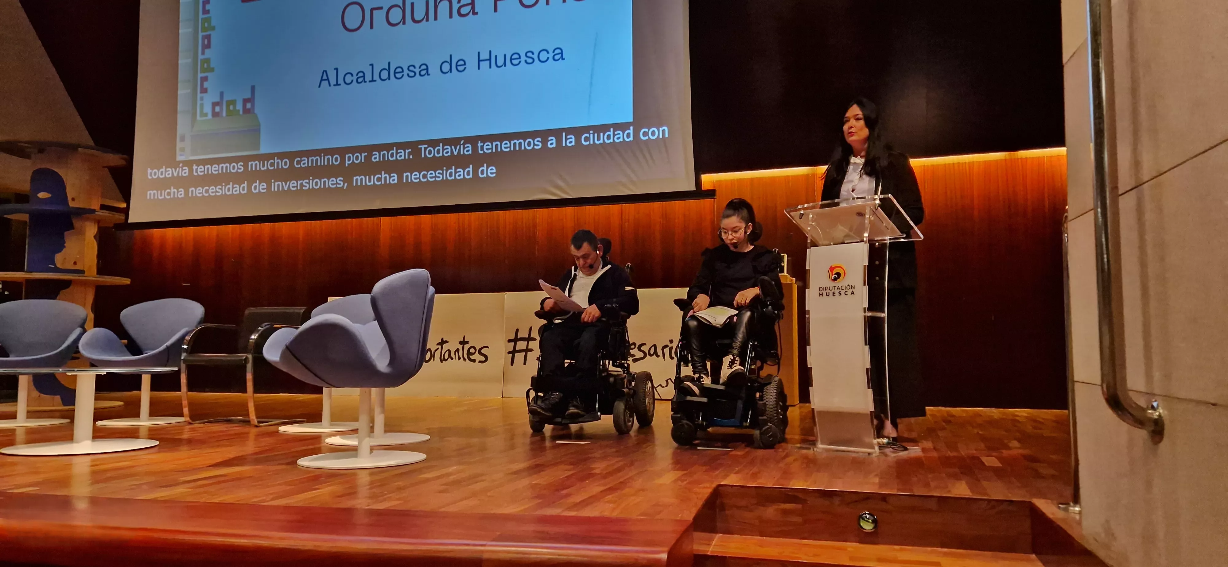 Día de las Personas con Discapacidad 2024 y Premio Cadis Huesca para Paco Ratia. Foto Myriam Martínez