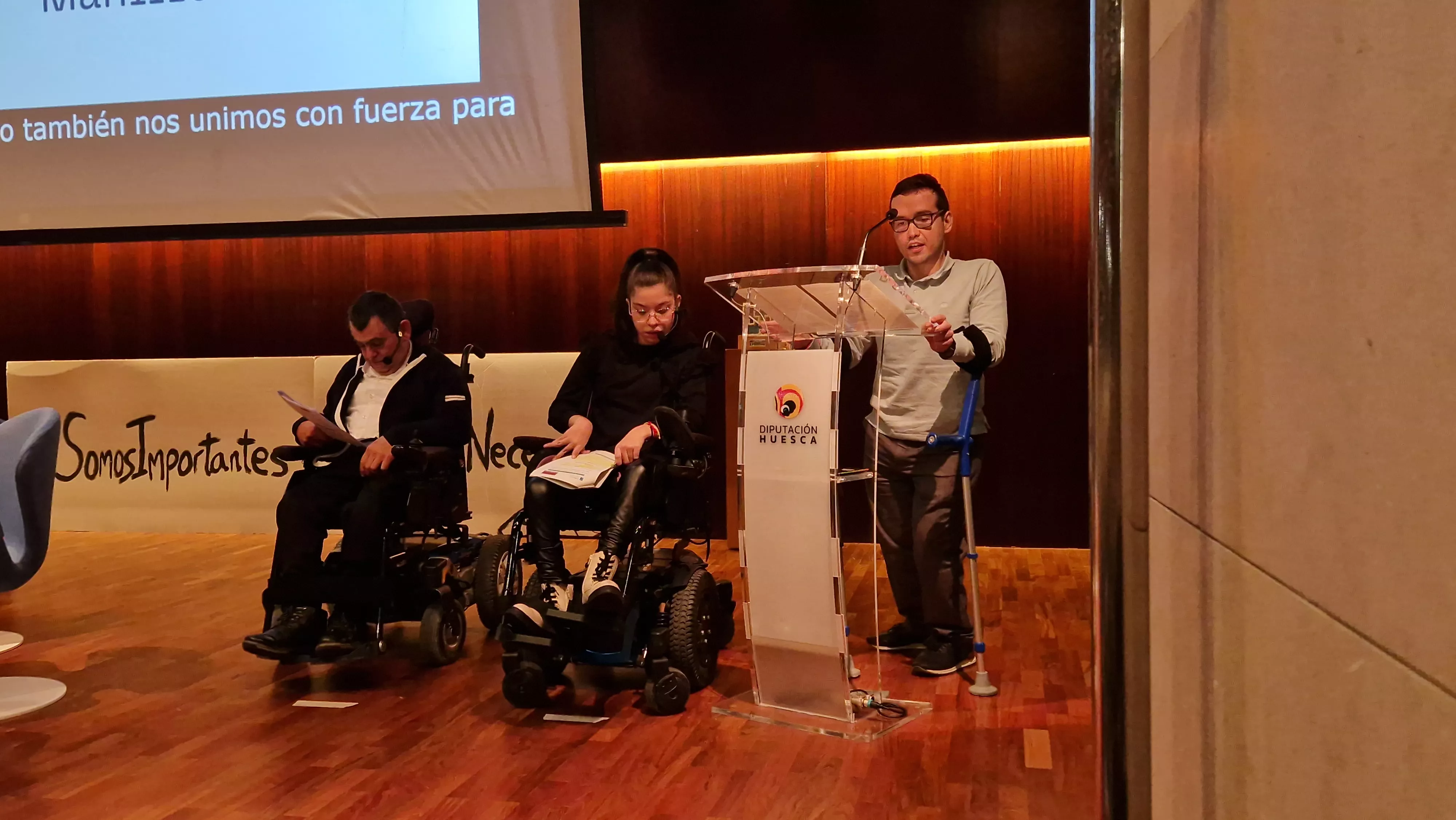 Día de las Personas con Discapacidad 2024 y Premio Cadis Huesca para Paco Ratia. Foto Myriam Martínez