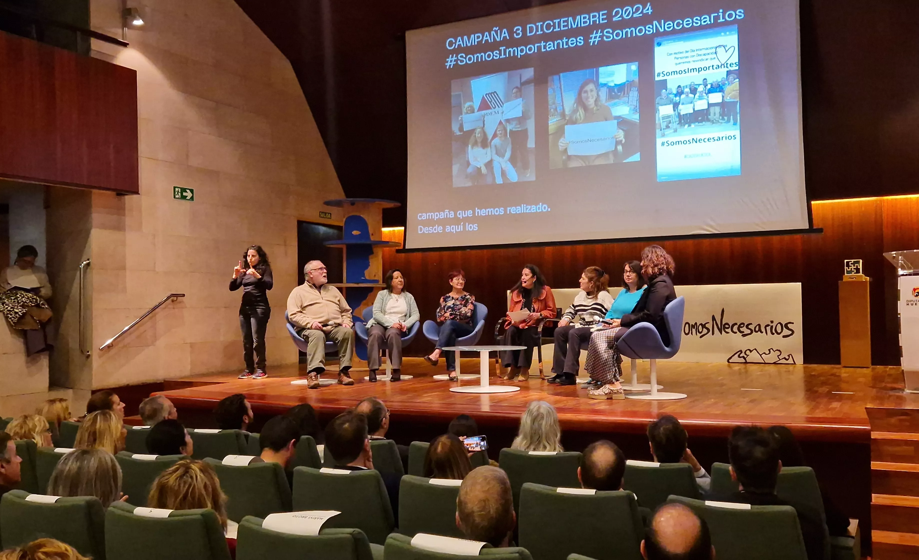 Día de las Personas con Discapacidad 2024 y Premio Cadis Huesca para Paco Ratia. Foto Myriam Martínez