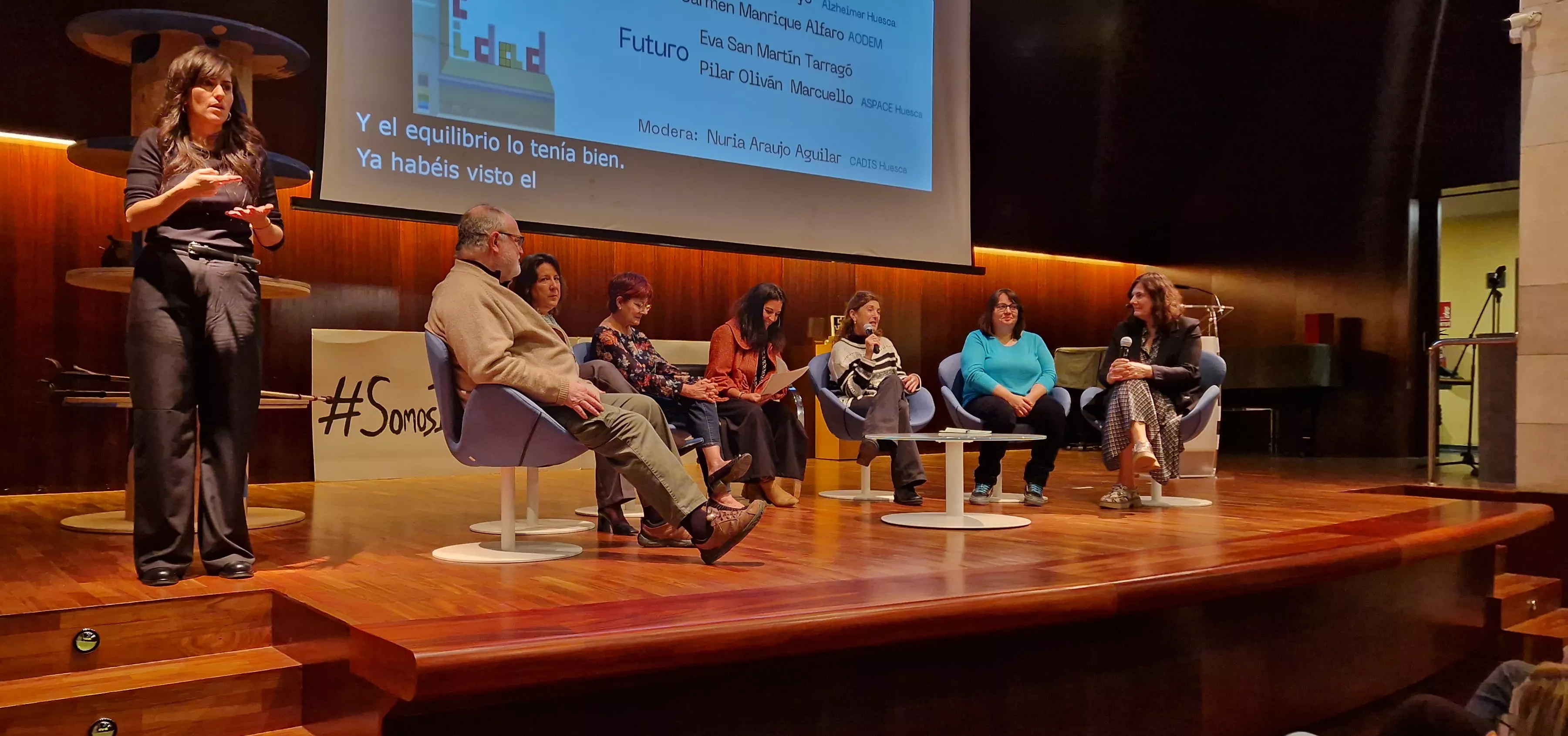 Día de las Personas con Discapacidad 2024 y Premio Cadis Huesca para Paco Ratia. Foto Myriam Martínez