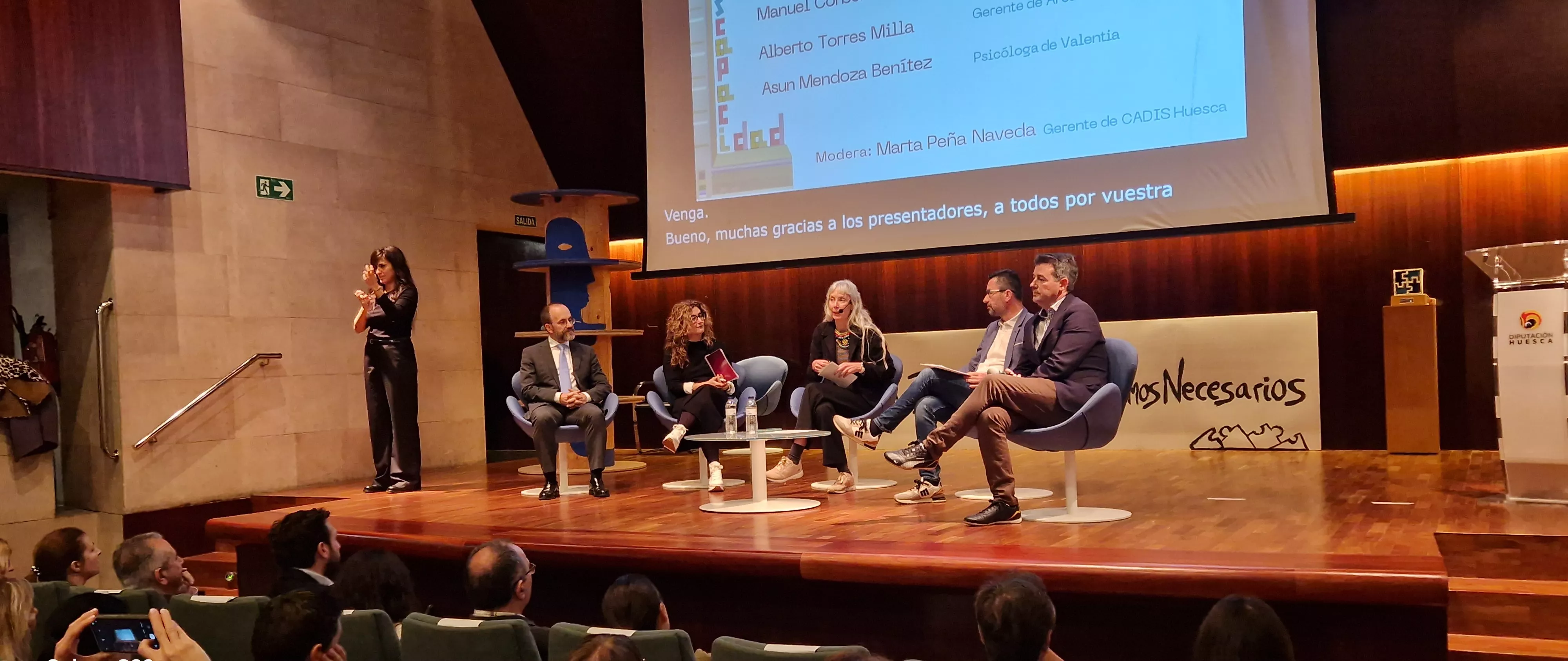 Día de las Personas con Discapacidad 2024 y Premio Cadis Huesca para Paco Ratia. Foto Myriam Martínez