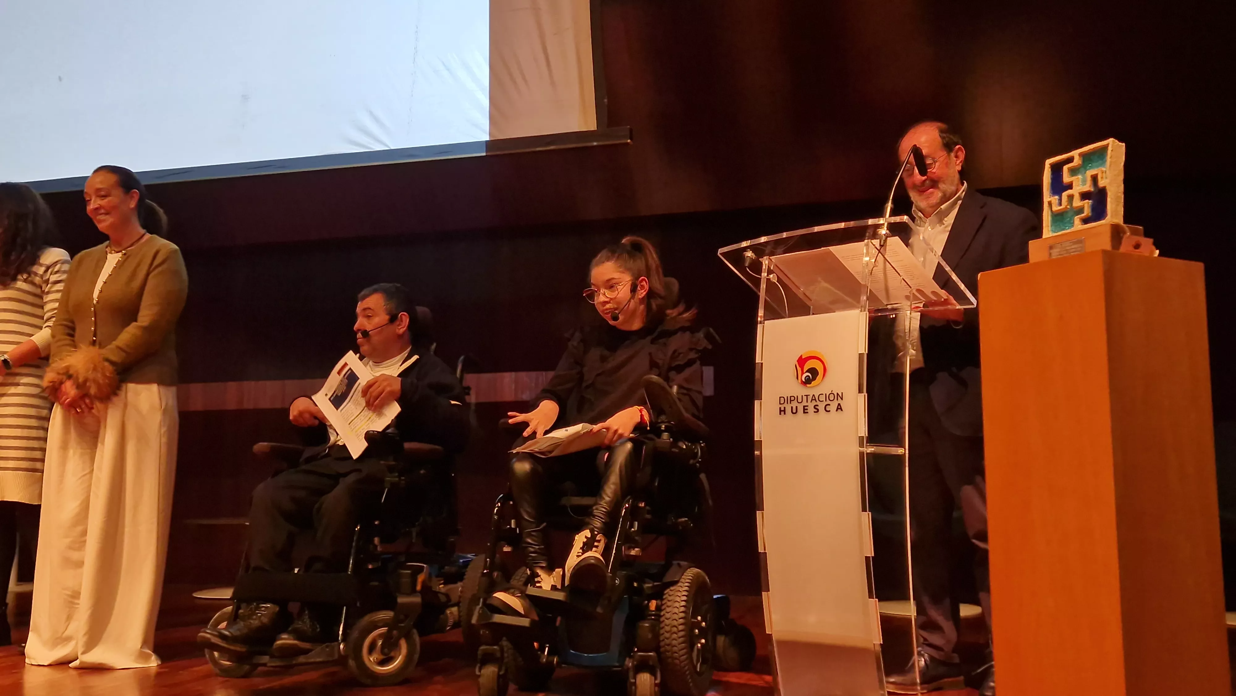 Día de las Personas con Discapacidad 2024 y Premio Cadis Huesca para Paco Ratia. Foto Myriam Martínez