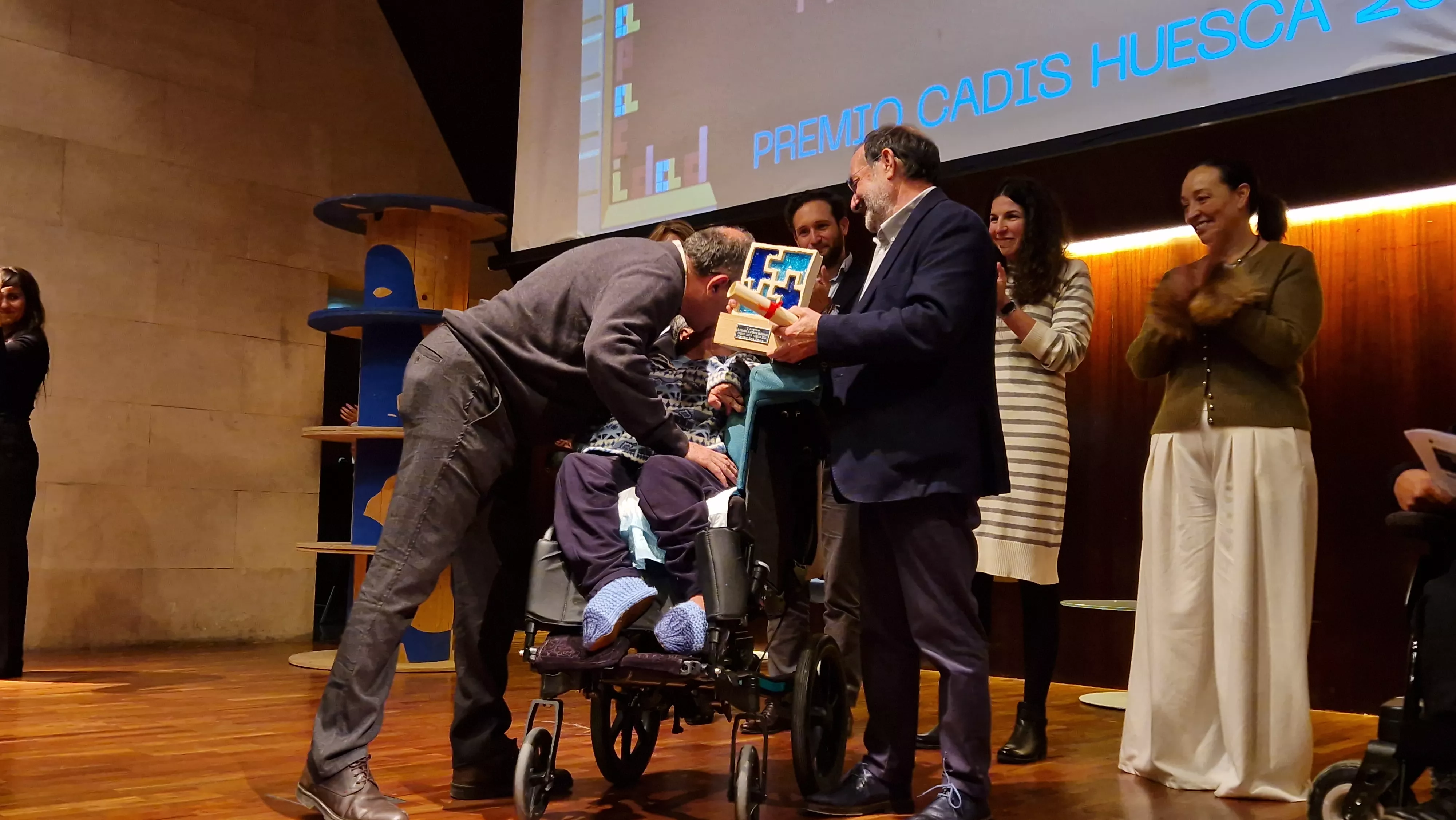 Día de las Personas con Discapacidad 2024 y Premio Cadis Huesca para Paco Ratia. Foto Myriam Martínez