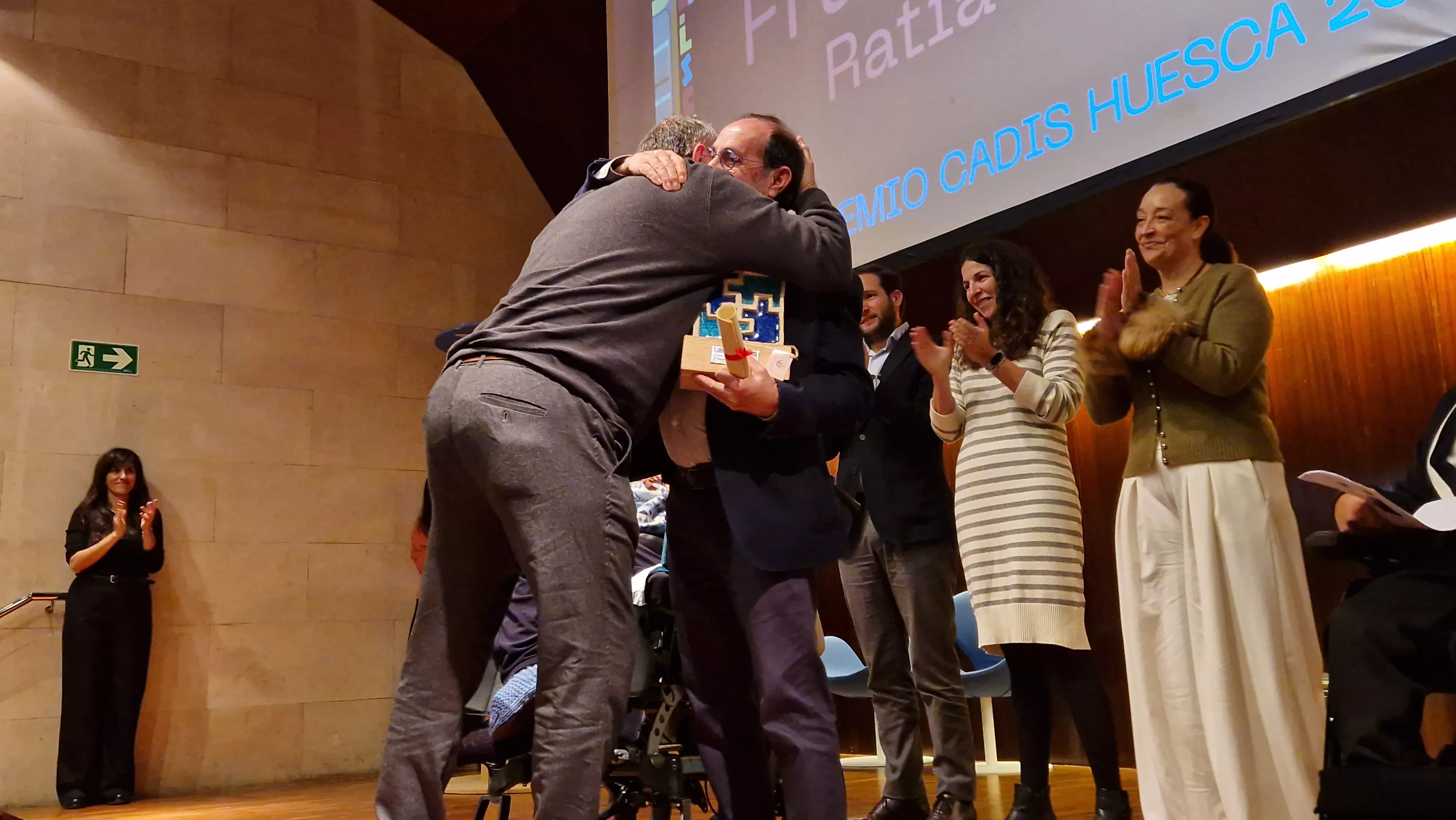 Día de las Personas con Discapacidad 2024 y Premio Cadis Huesca para Paco Ratia. Foto Myriam Martínez