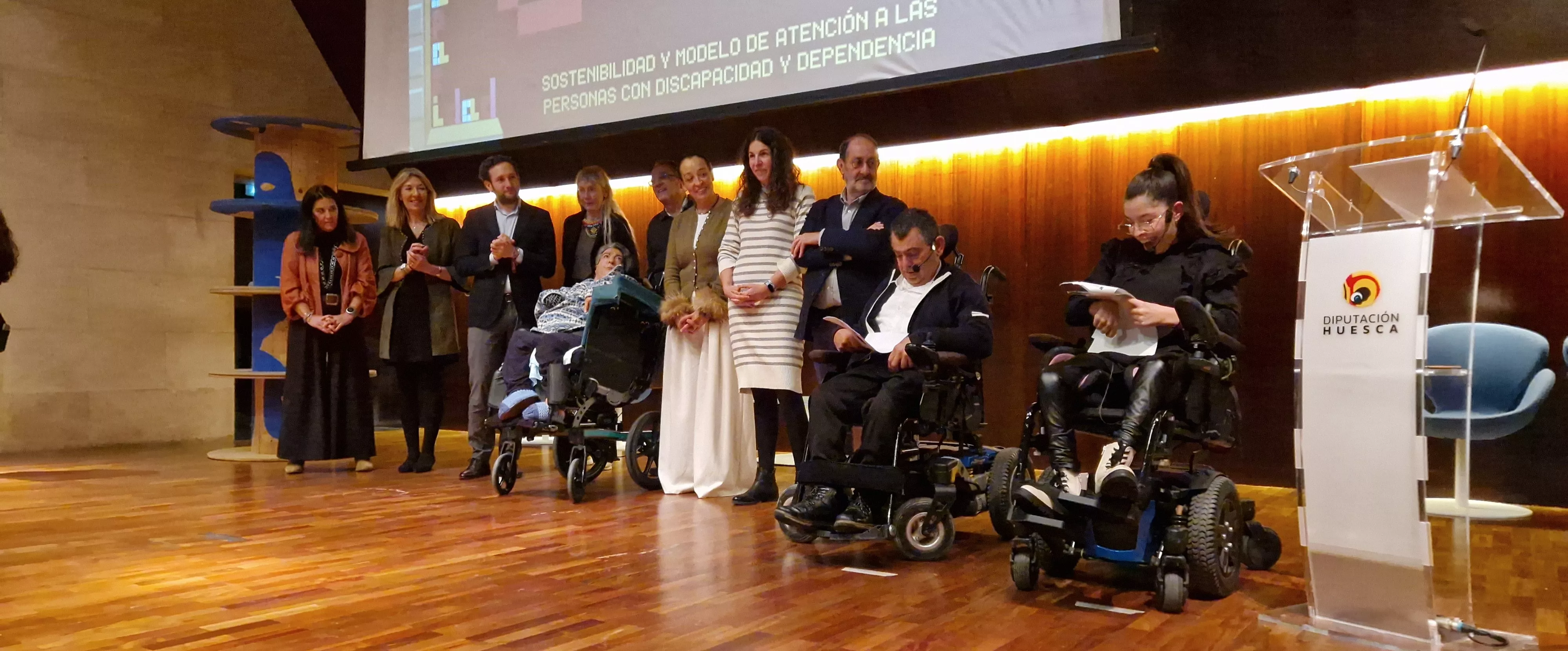 Día de las Personas con Discapacidad 2024 y Premio Cadis Huesca para Paco Ratia. Foto Myriam Martínez