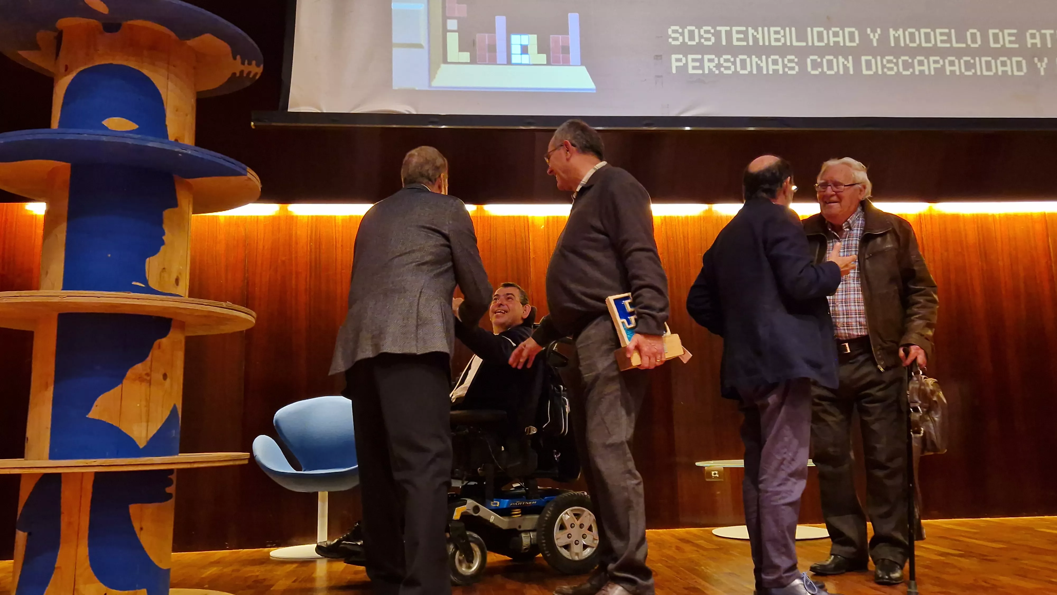 Día de las Personas con Discapacidad 2024 y Premio Cadis Huesca para Paco Ratia. Foto Myriam Martínez