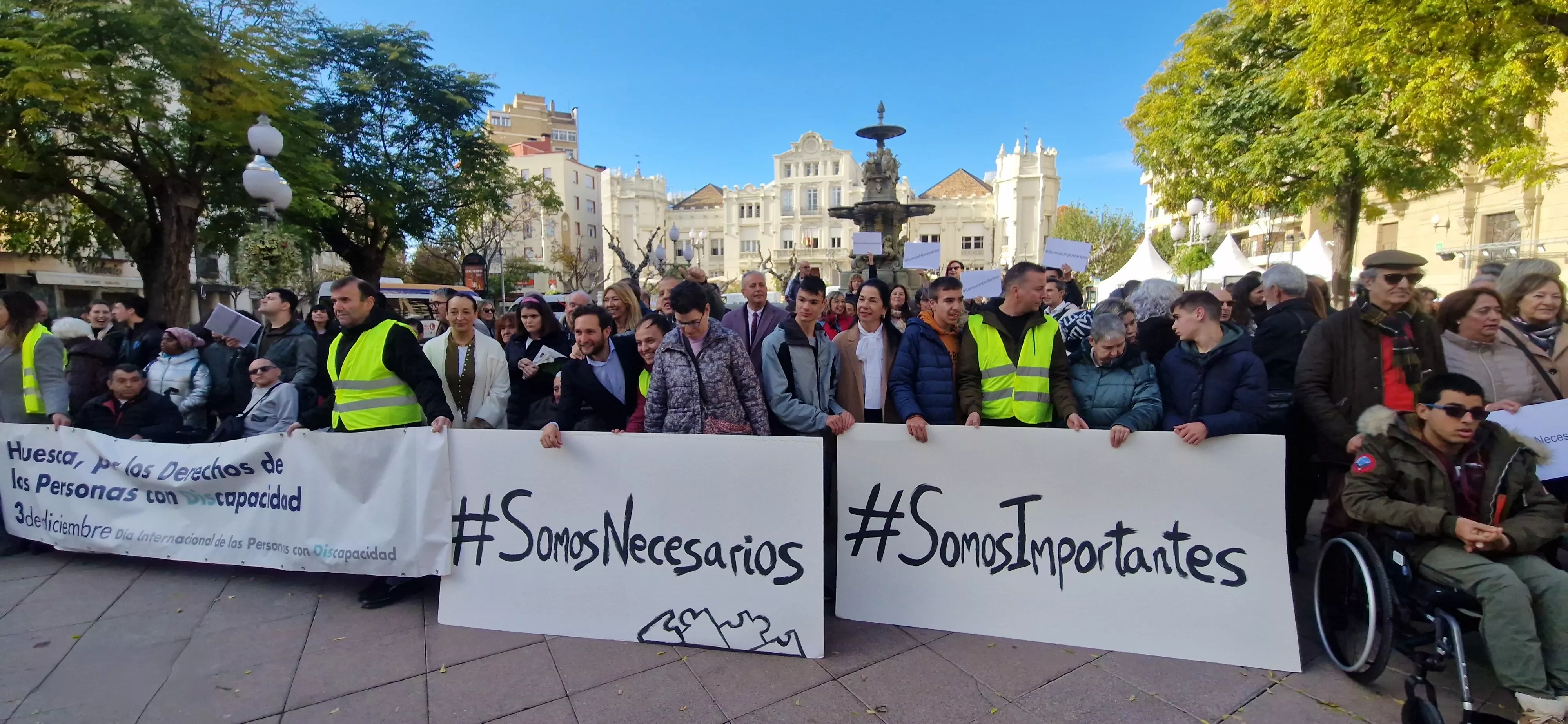 Día de las Personas con Discapacidad 2024 y Premio Cadis Huesca para Paco Ratia. Foto Myriam Martínez