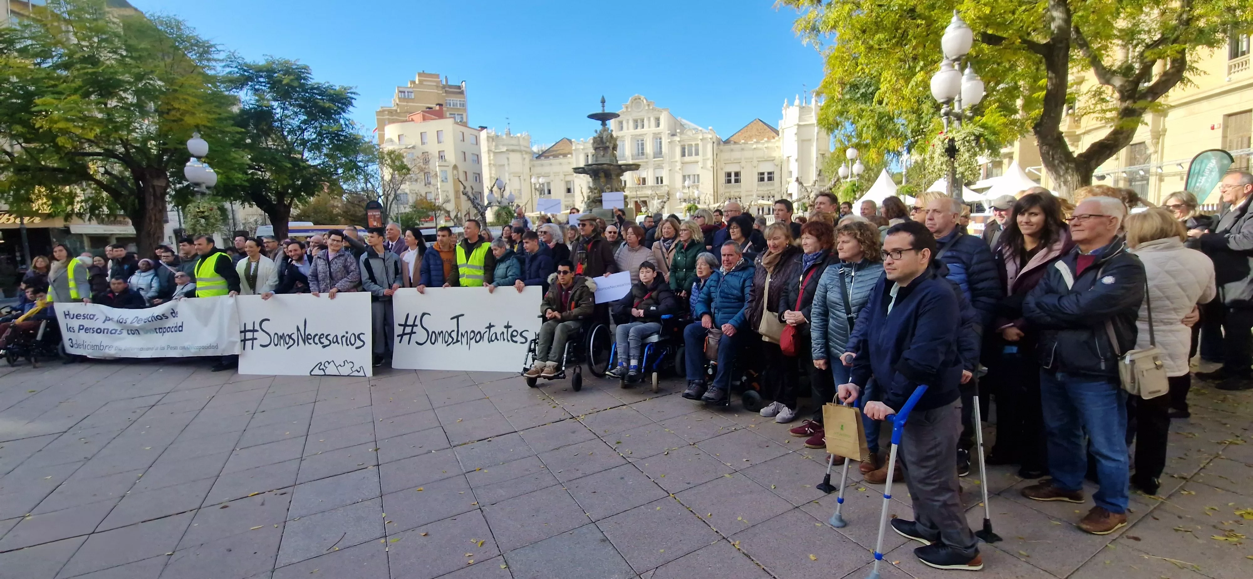 Día de las Personas con Discapacidad 2024 y Premio Cadis Huesca para Paco Ratia. Foto Myriam Martínez