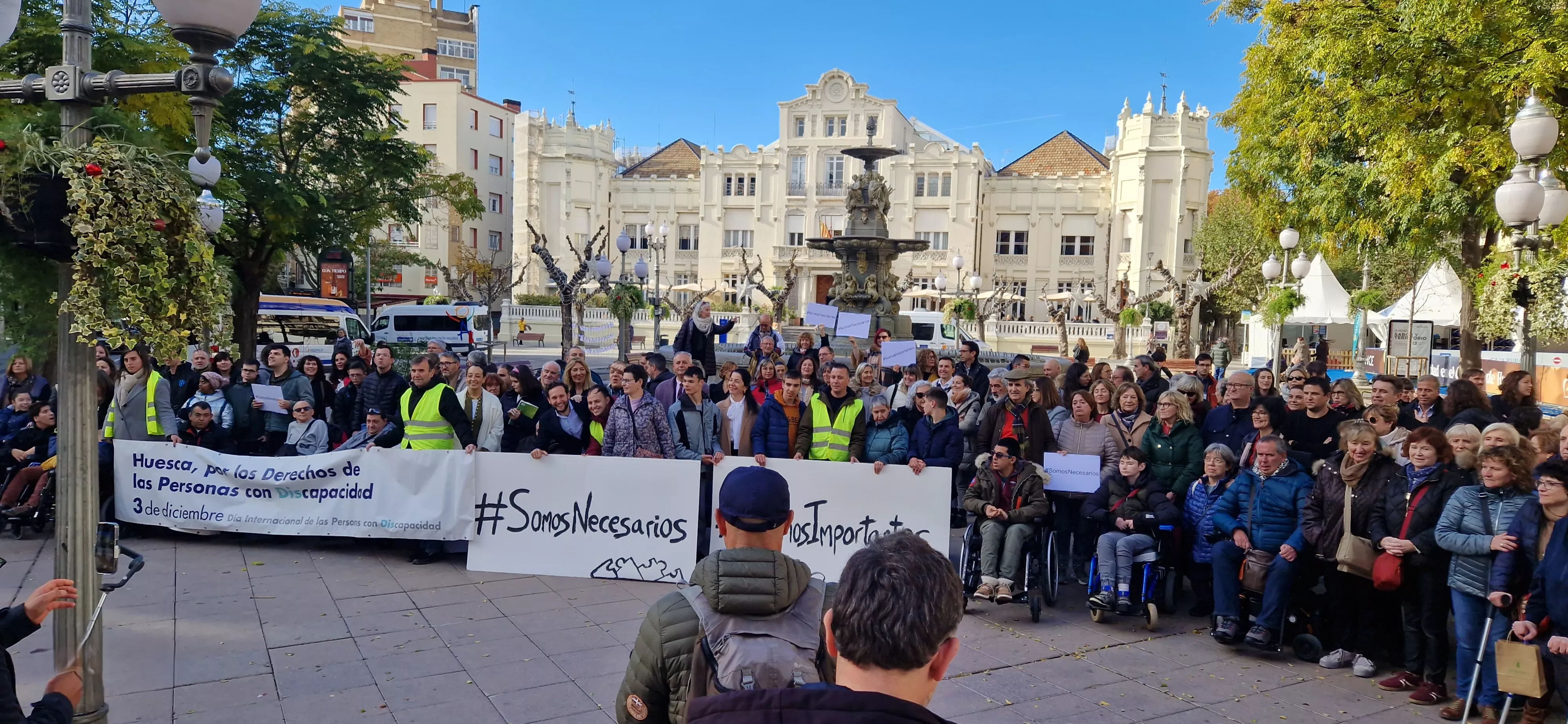 Día de las Personas con Discapacidad 2024 y Premio Cadis Huesca para Paco Ratia. Foto Myriam Martínez
