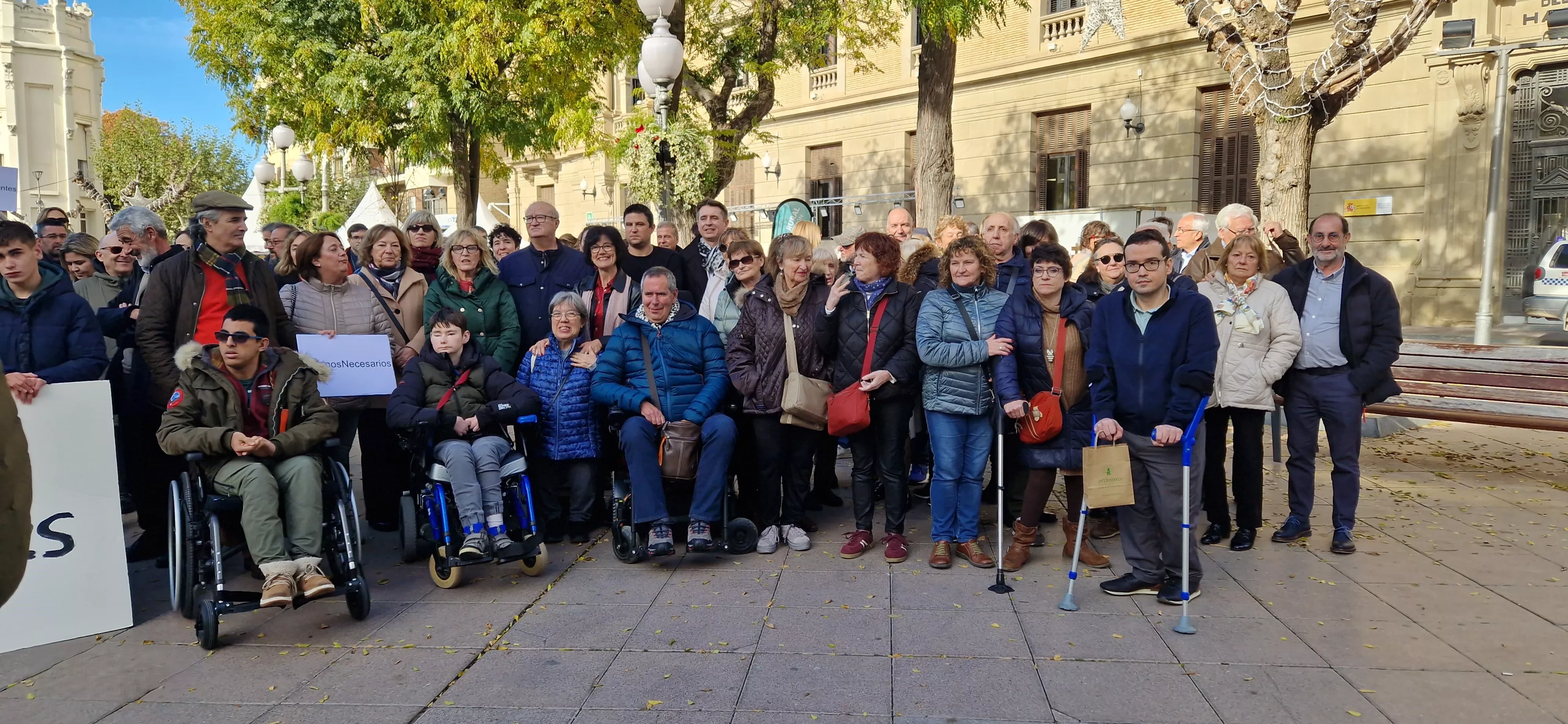 Día de las Personas con Discapacidad 2024 y Premio Cadis Huesca para Paco Ratia. Foto Myriam Martínez
