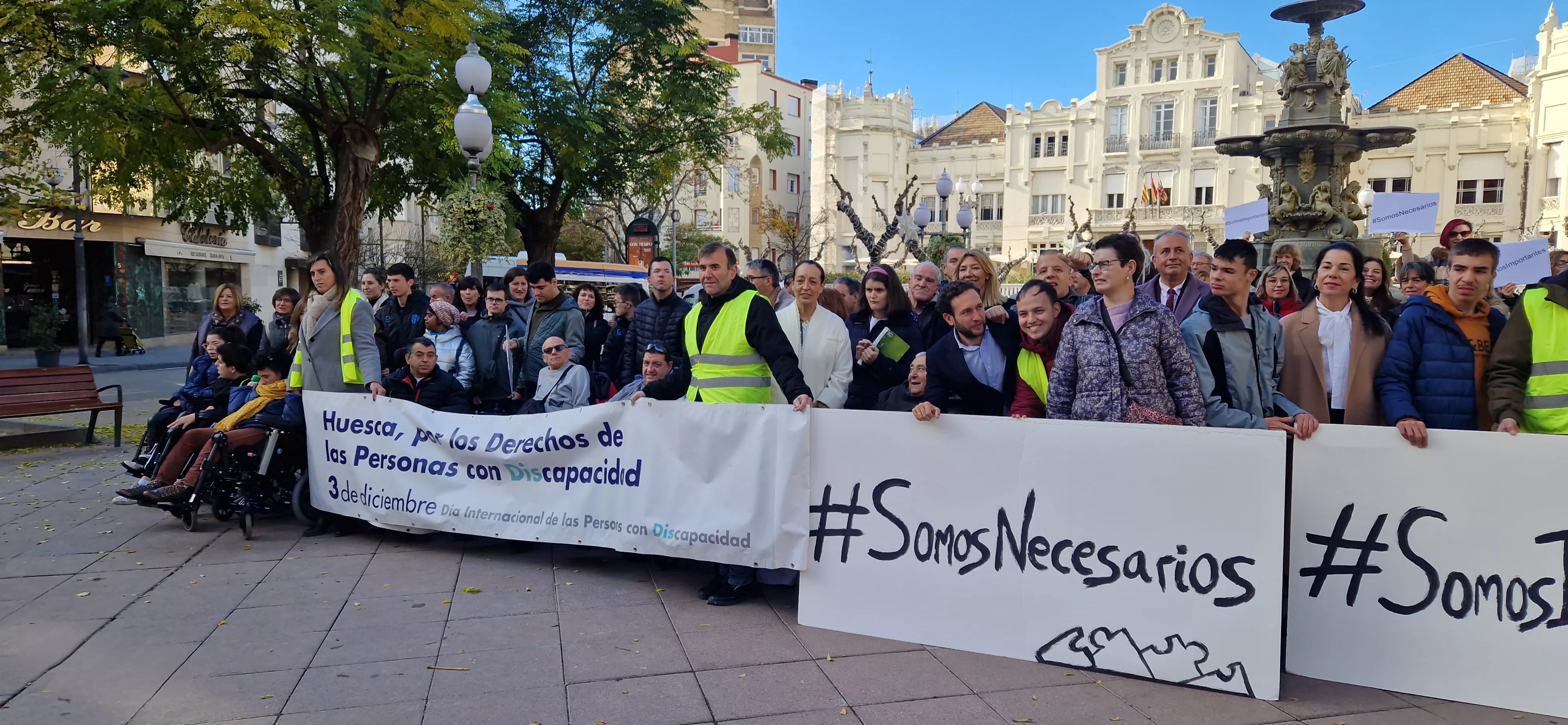 Día de las Personas con Discapacidad 2024 y Premio Cadis Huesca para Paco Ratia. Foto Myriam Martínez