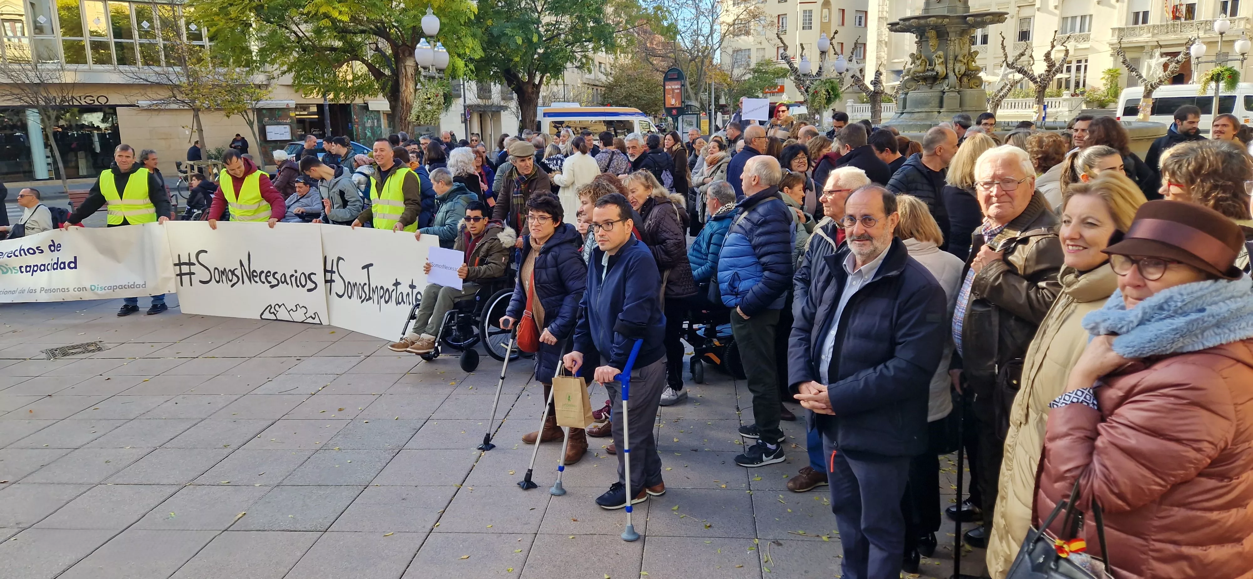 Día de las Personas con Discapacidad 2024 y Premio Cadis Huesca para Paco Ratia. Foto Myriam Martínez