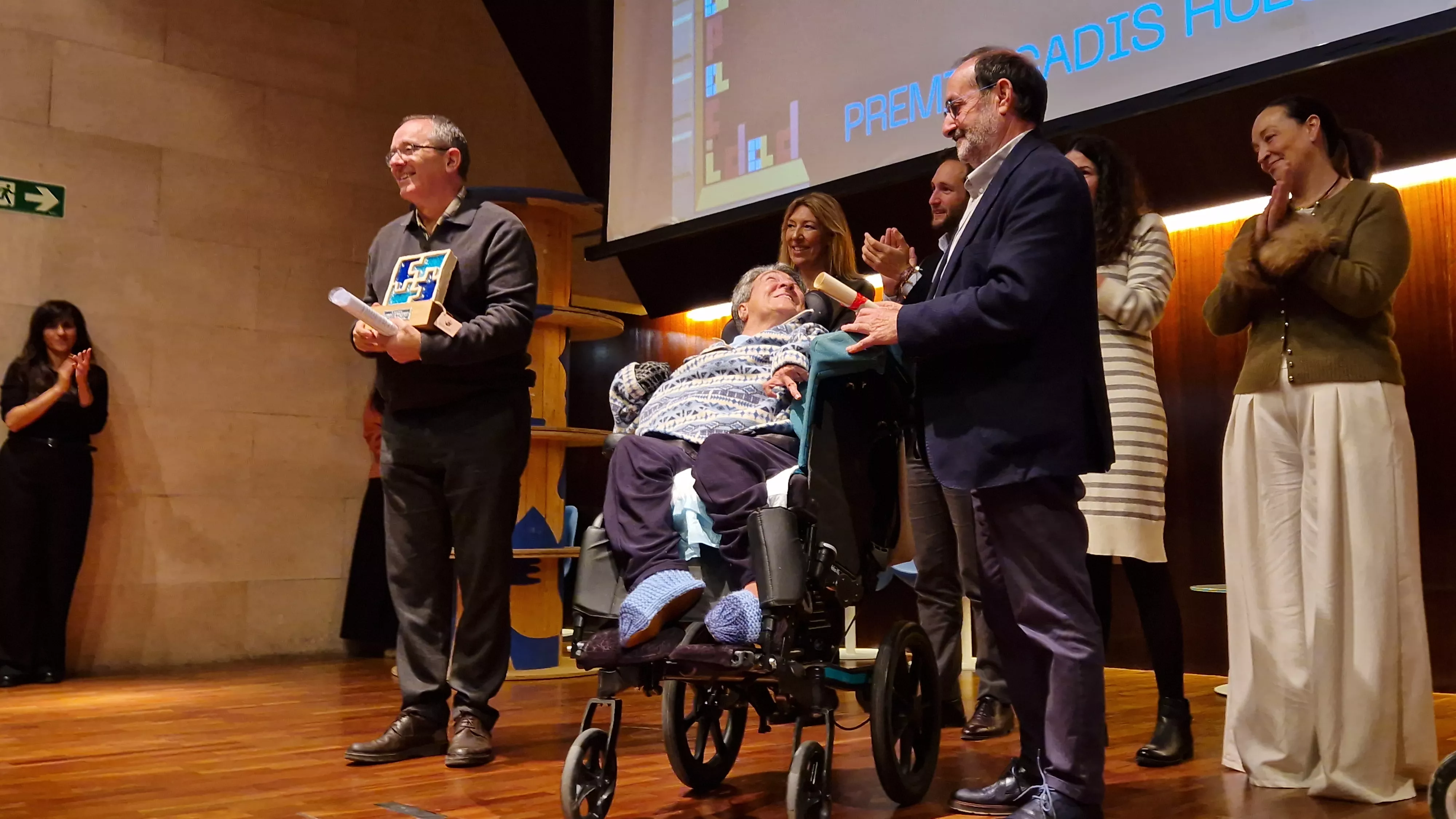 Día de las Personas con Discapacidad 2024 y Premio Cadis Huesca para Paco Ratia. Foto Myriam Martínez