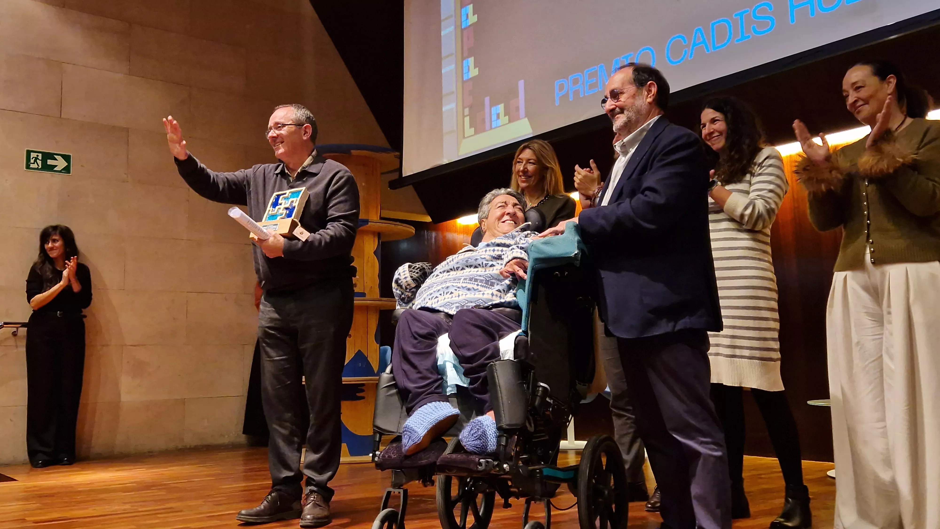 Día de las Personas con Discapacidad 2024 y Premio Cadis Huesca para Paco Ratia. Foto Myriam Martínez