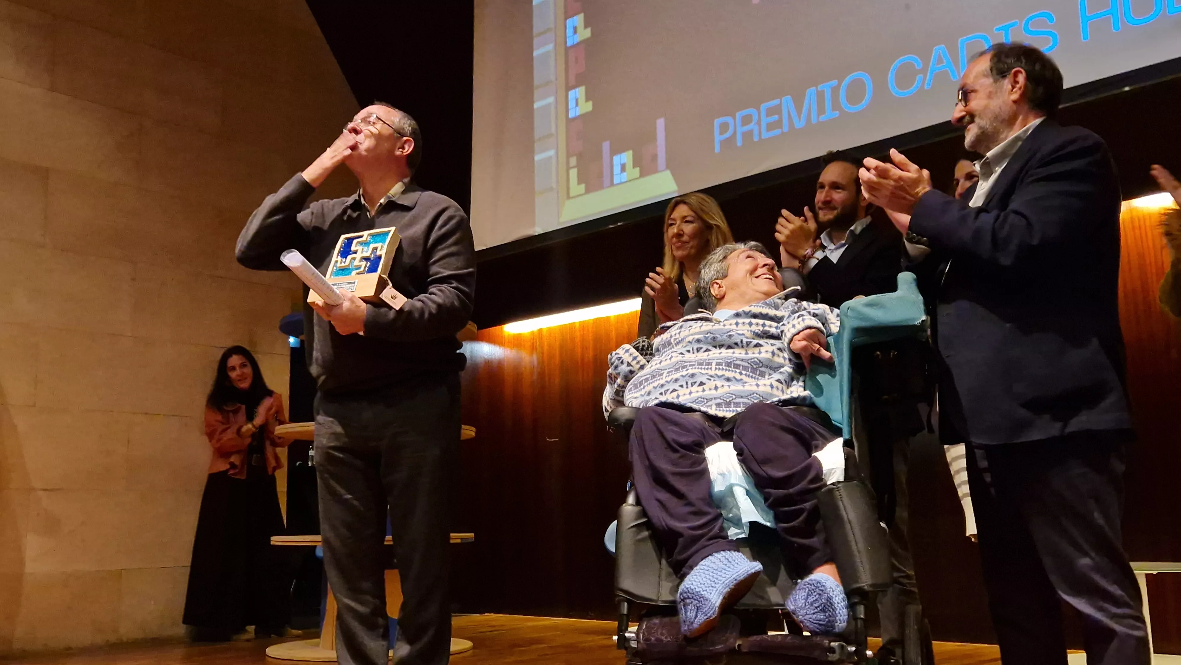 Día de las Personas con Discapacidad 2024 y Premio Cadis Huesca para Paco Ratia. Foto Myriam Martínez