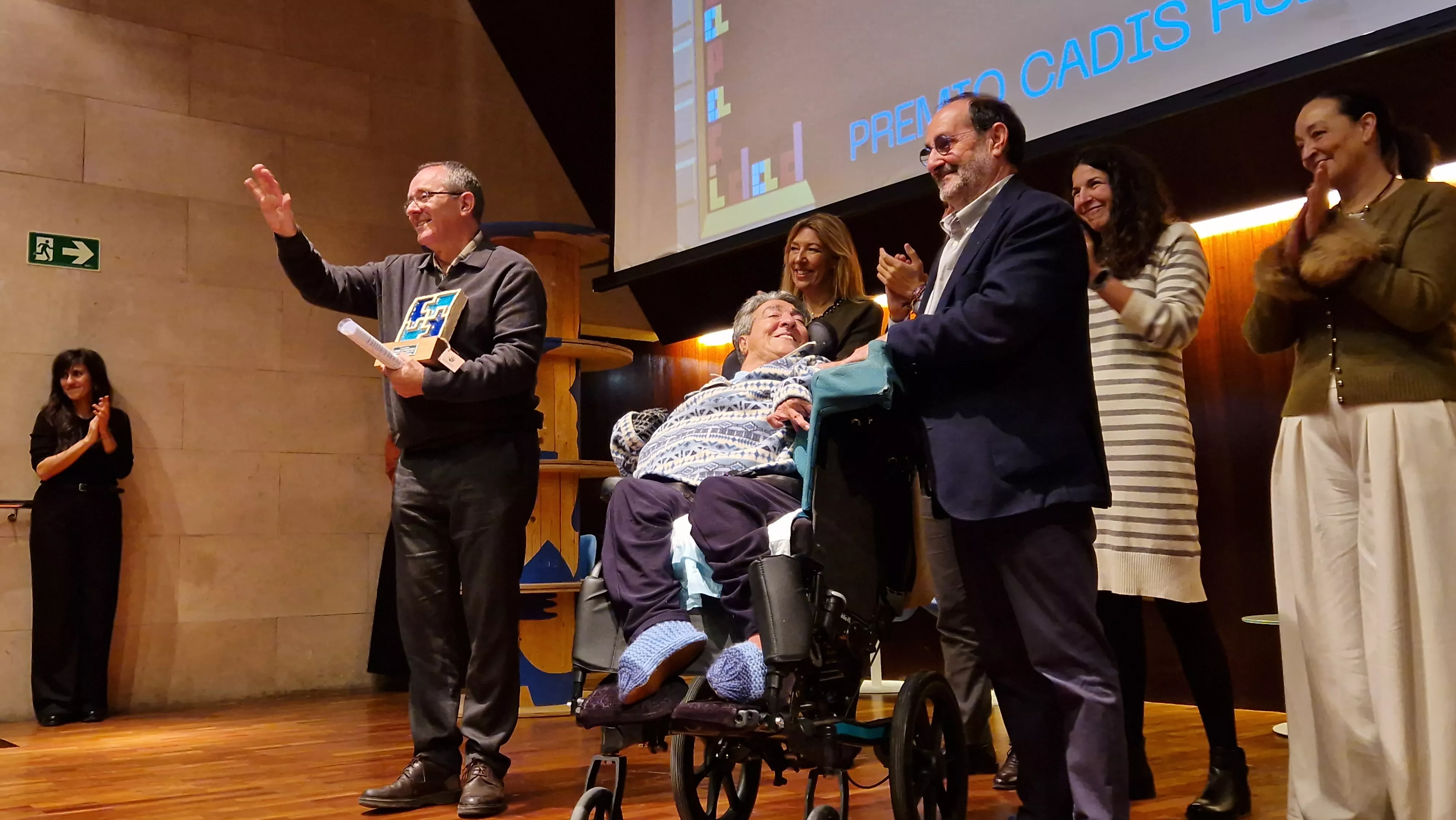 Día de las Personas con Discapacidad 2024 y Premio Cadis Huesca para Paco Ratia. Foto Myriam Martínez